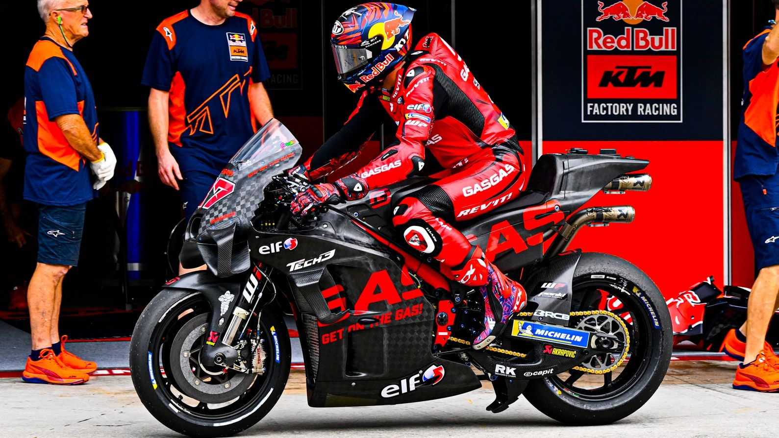 Augusto Fernández es el único piloto titular presente en el Shakedown Test Sepang MotoGP 2023