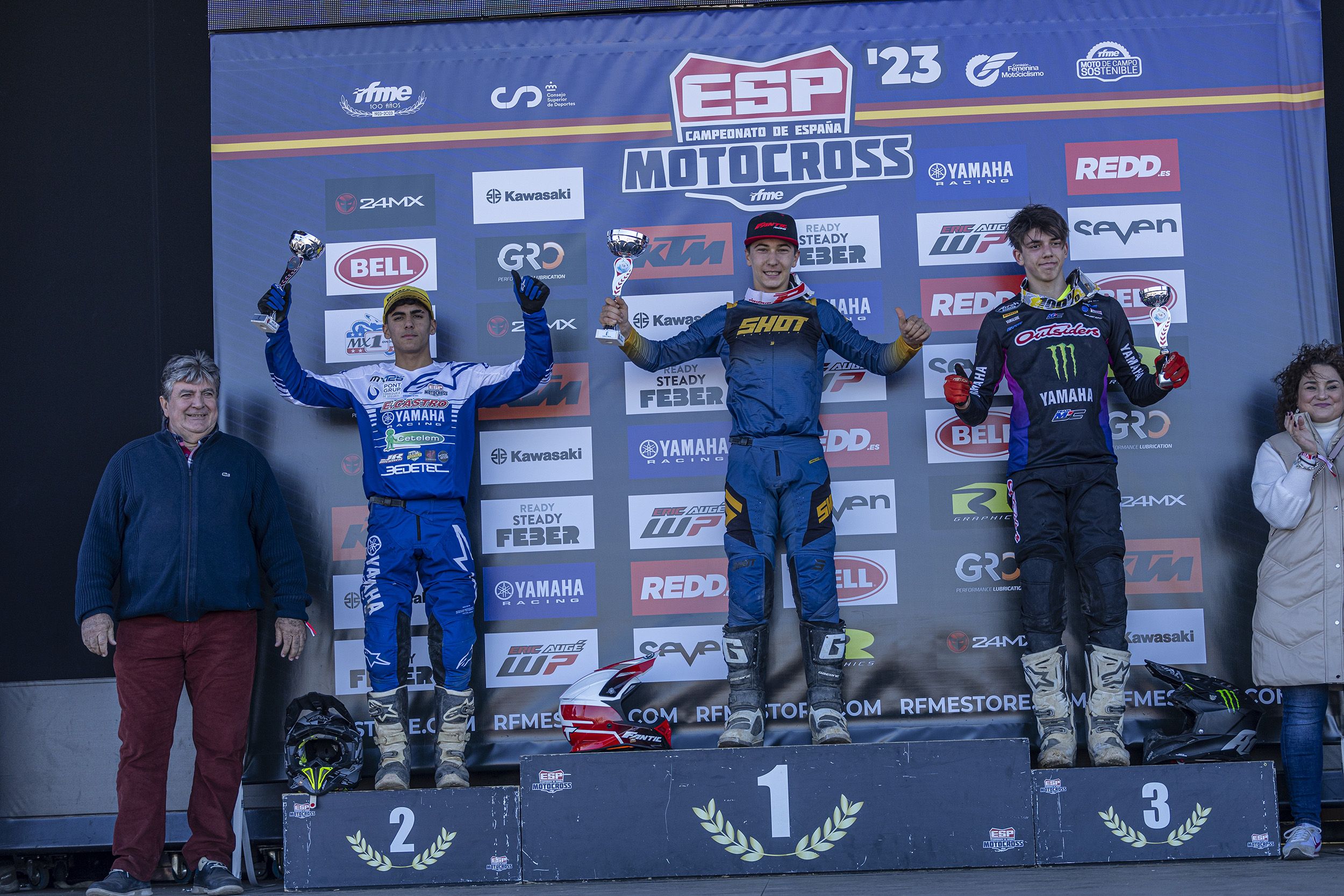 Campeonato de España de Motocross Élite 2023. Montearagón, Toledo