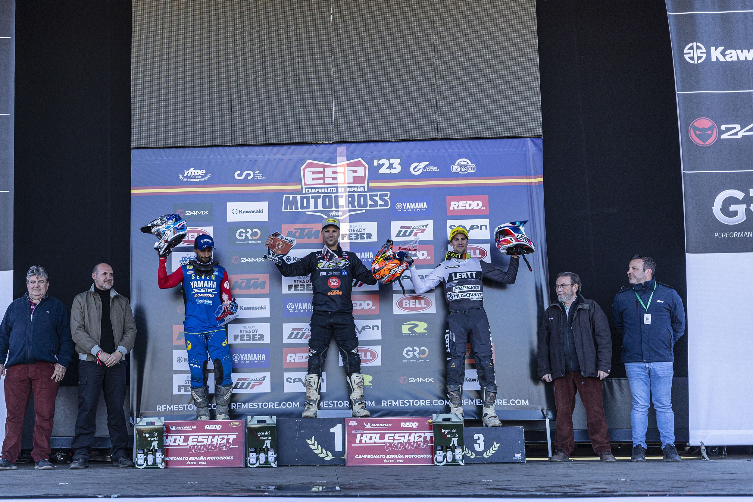 Campeonato de España de Motocross Élite 2023. Montearagón, Toledo