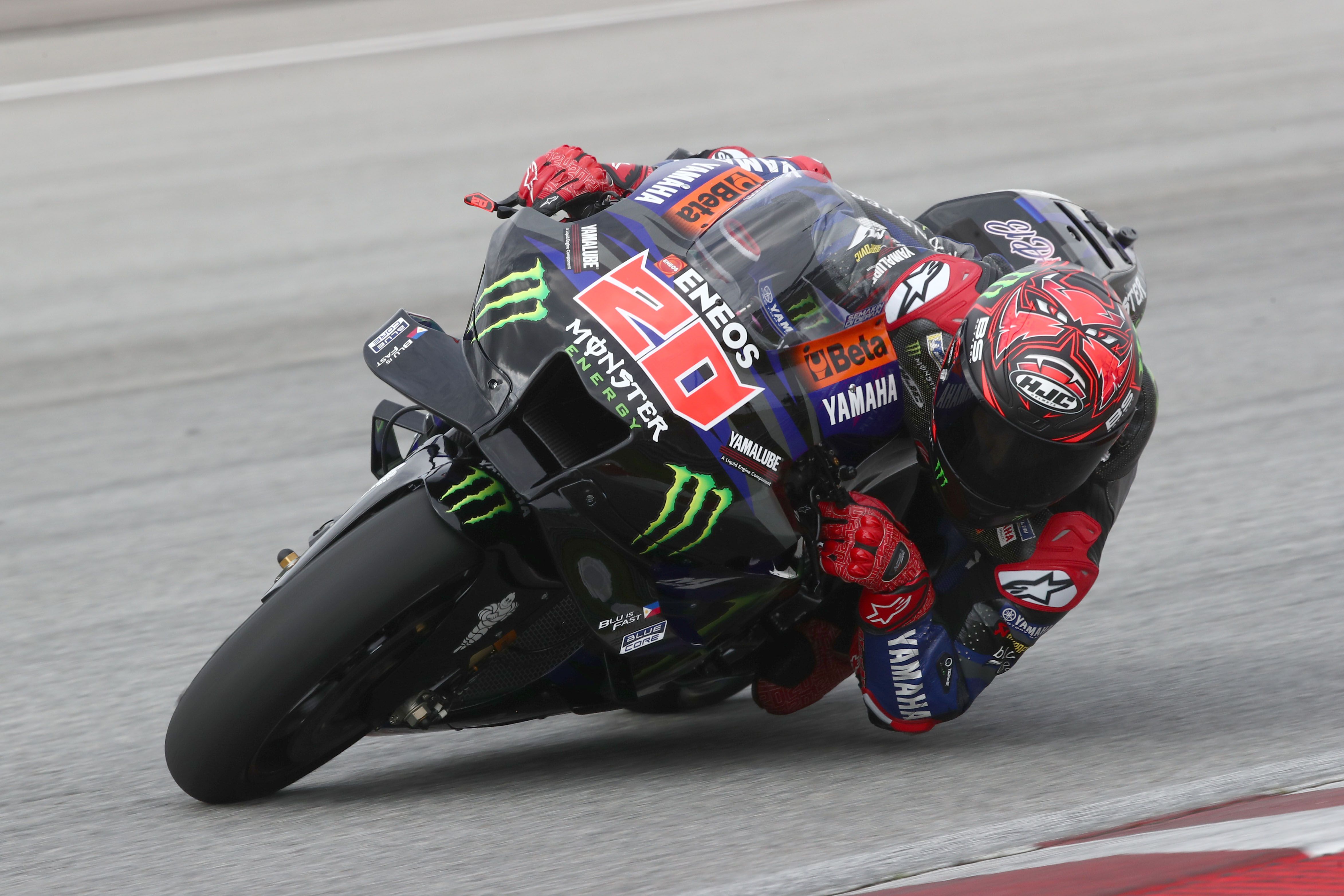 Fabio Quartararo, test Sepang MotoGP 2023