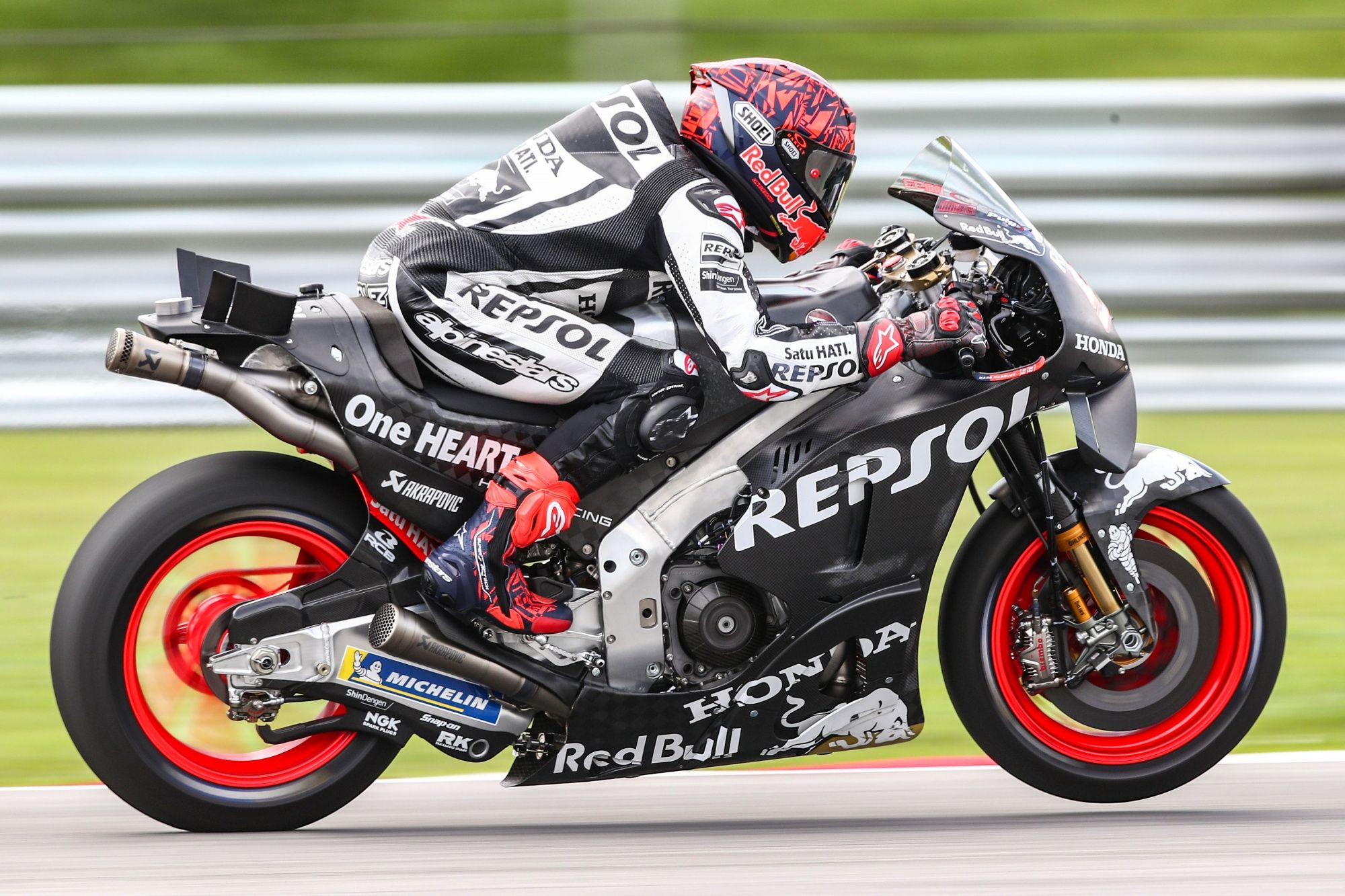 Honda RC213V MotoGP 2023 detalles test Sepang 05