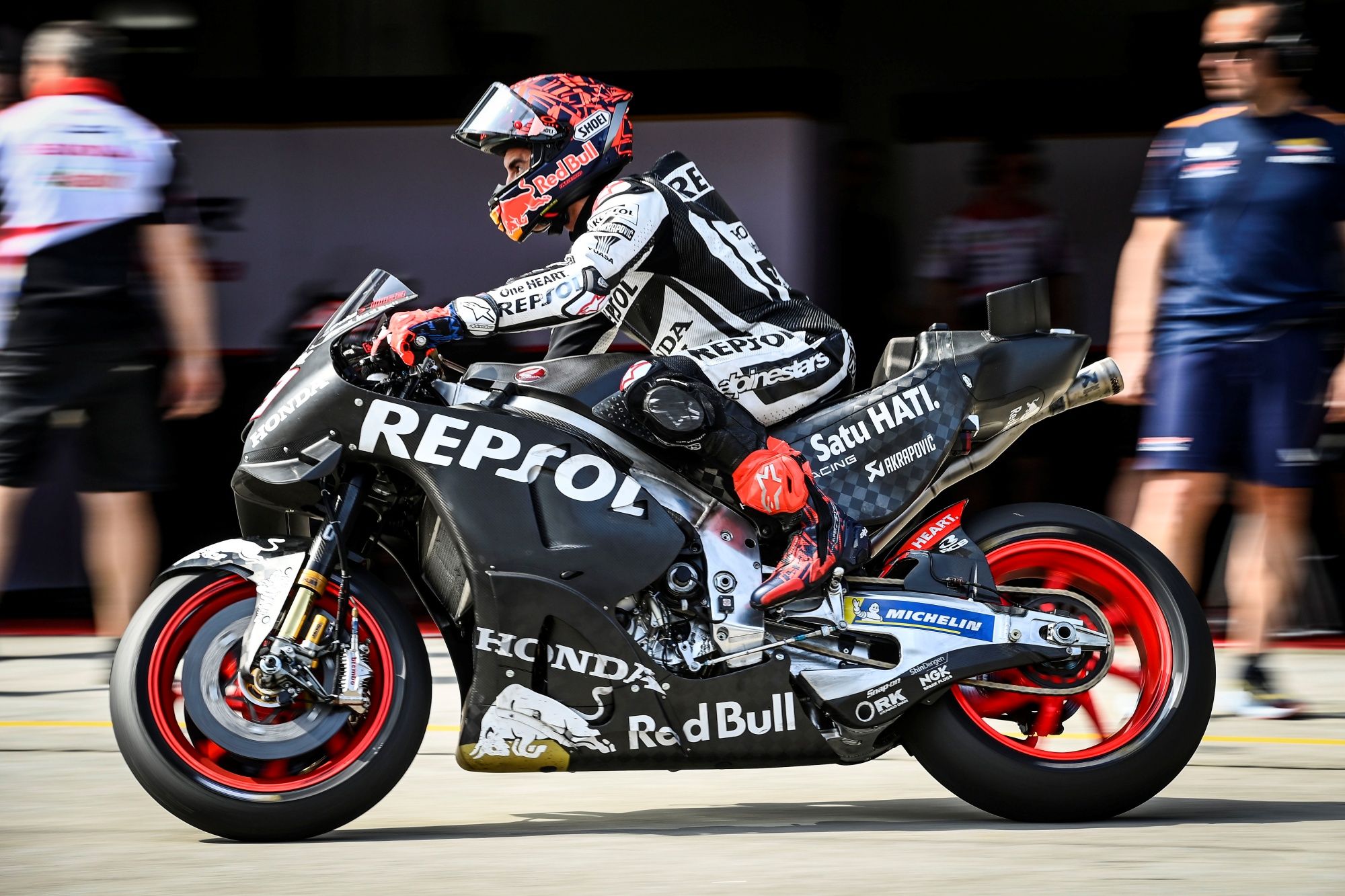 Honda RC213V MotoGP 2023 detalles test Sepang 12