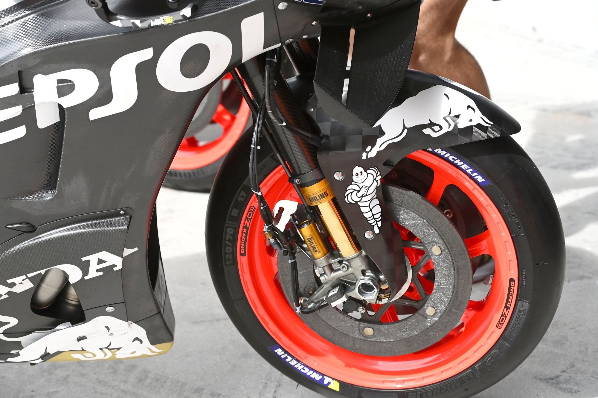Honda RC213V MotoGP 2023 detalles test Sepang 13