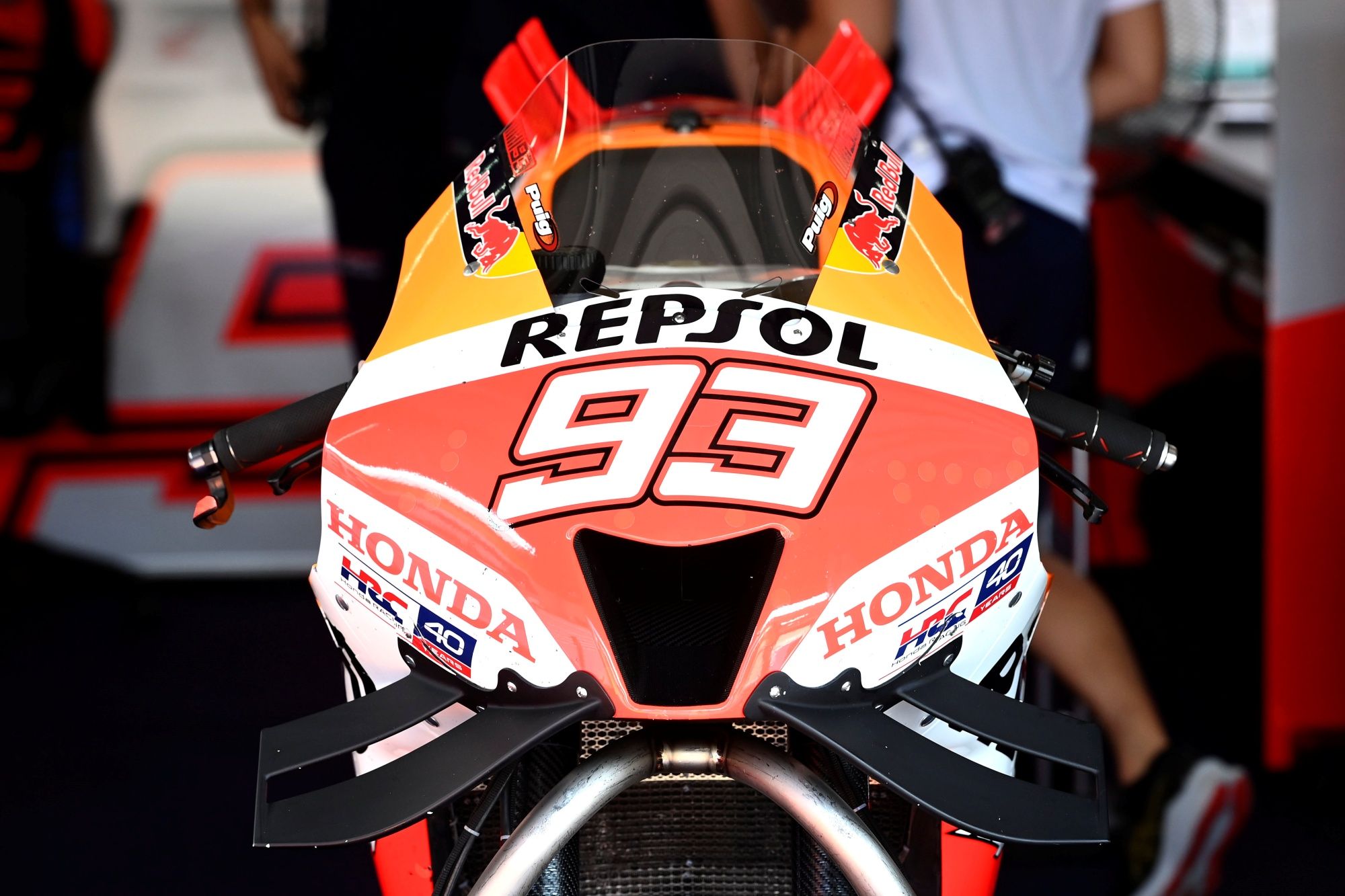 Honda RC213V MotoGP 2023 detalles test Sepang 16