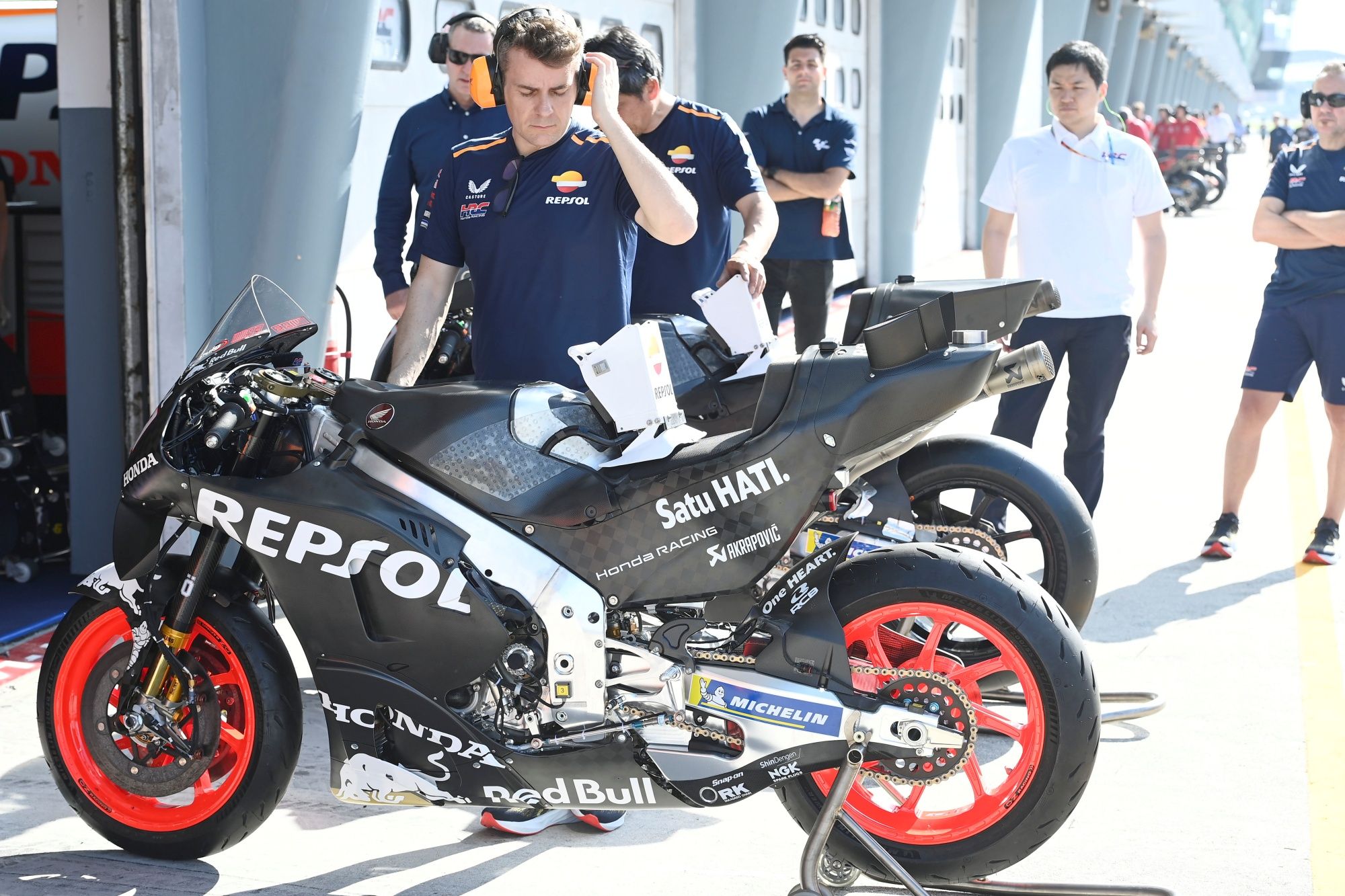Honda RC213V MotoGP 2023 detalles test Sepang 19