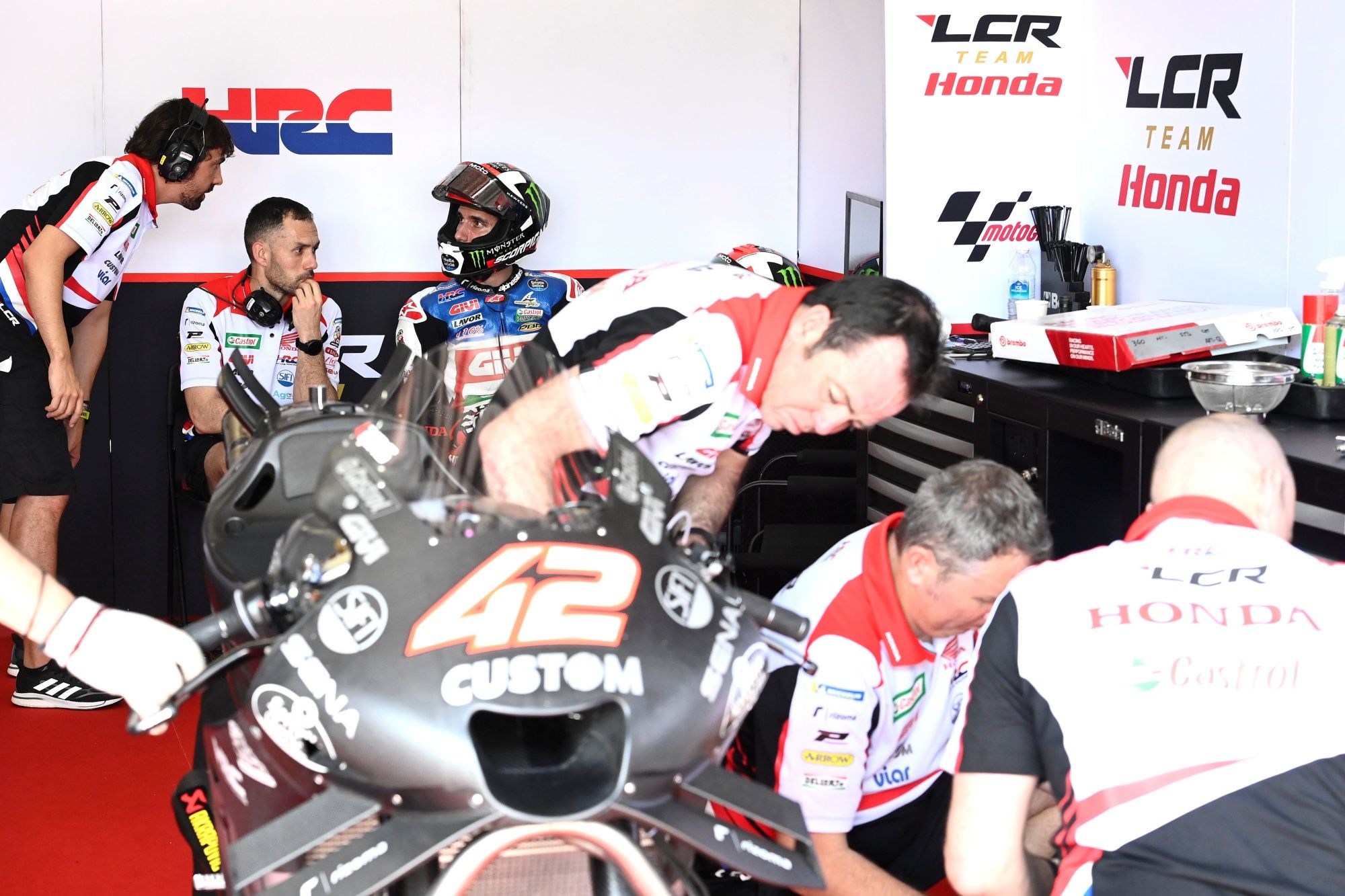 Honda RC213V MotoGP 2023 detalles test Sepang 21