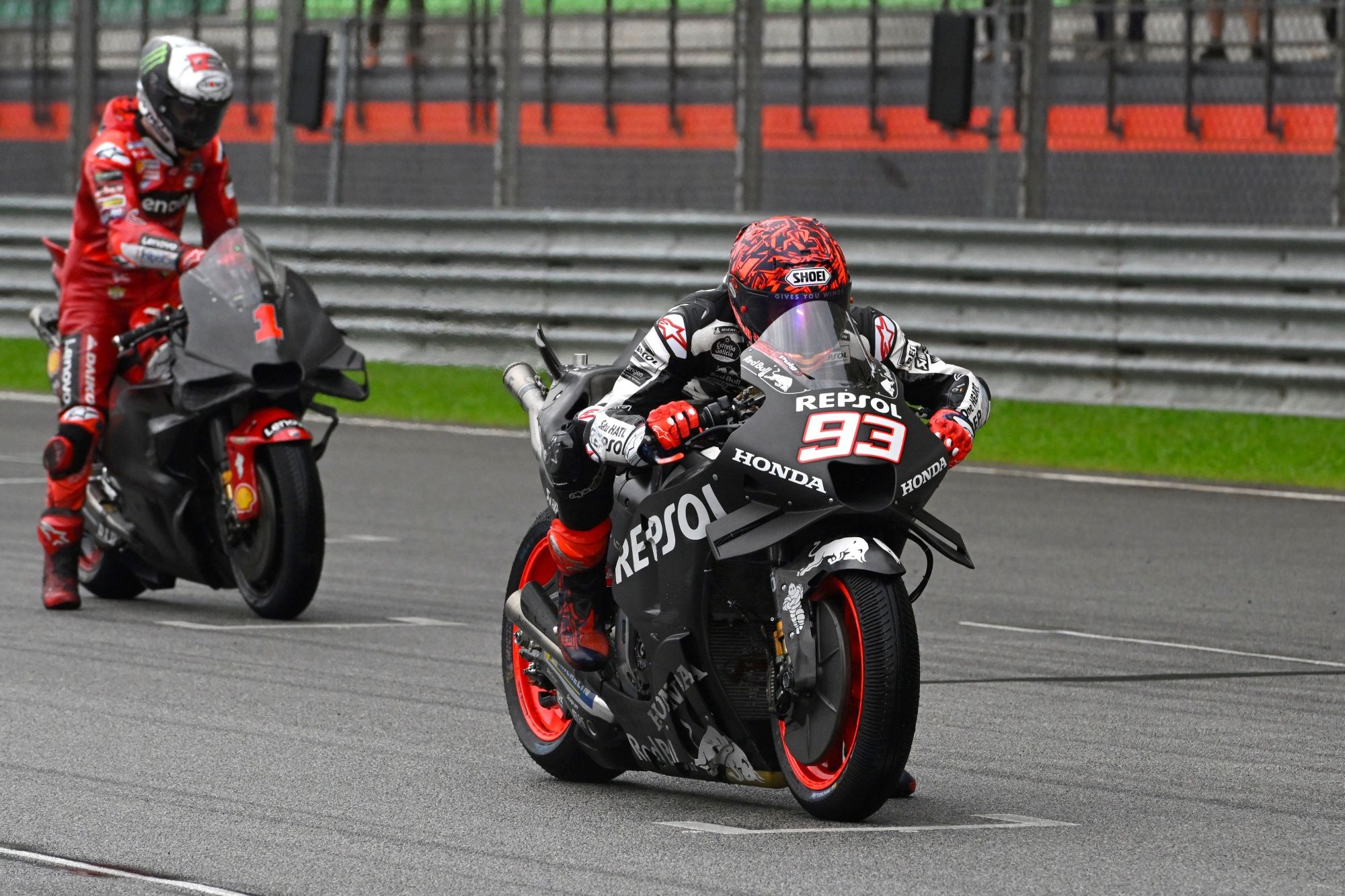 Honda RC213V MotoGP 2023 detalles test Sepang 25