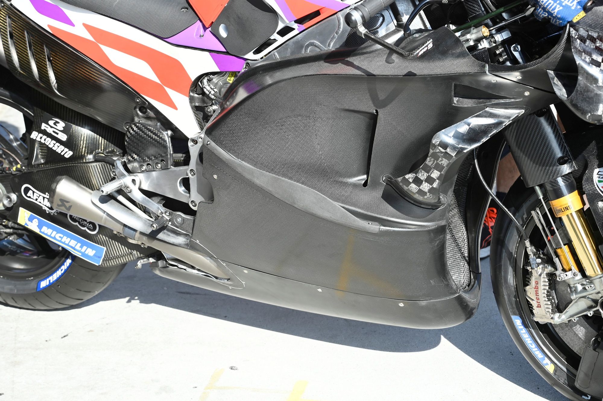 Ducati Desmosedici MotoGP 2023 detalles test Sepang 13