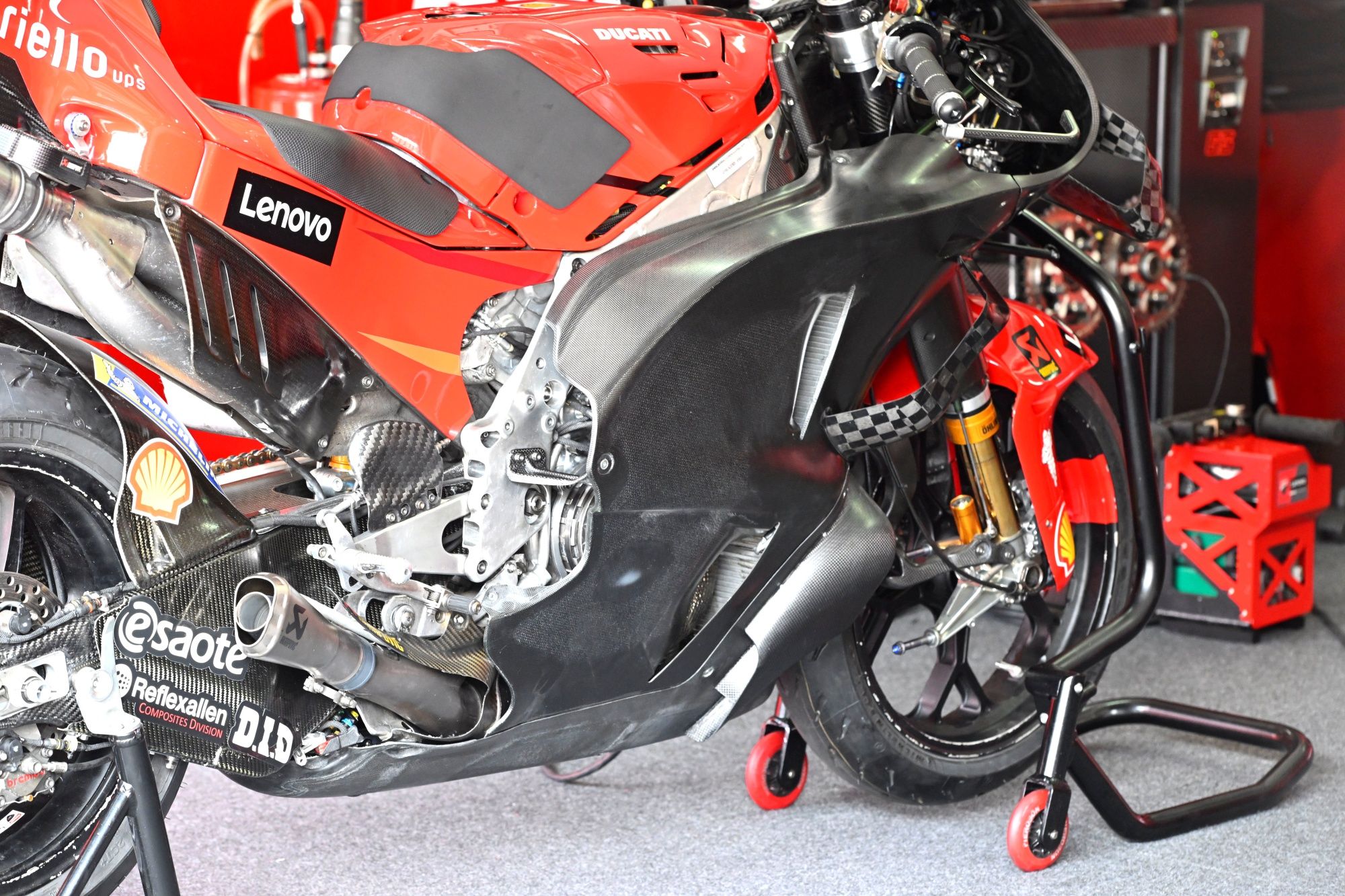 Ducati Desmosedici MotoGP 2023 detalles test Sepang 18