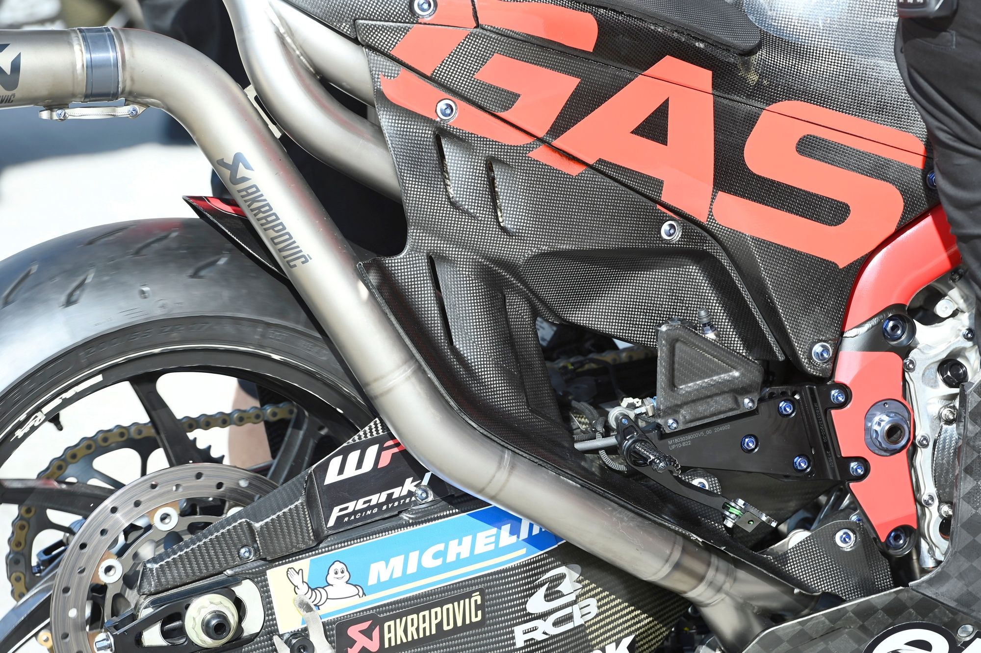 GasGas RC16 MotoGP 2023 detalles test Sepang 01