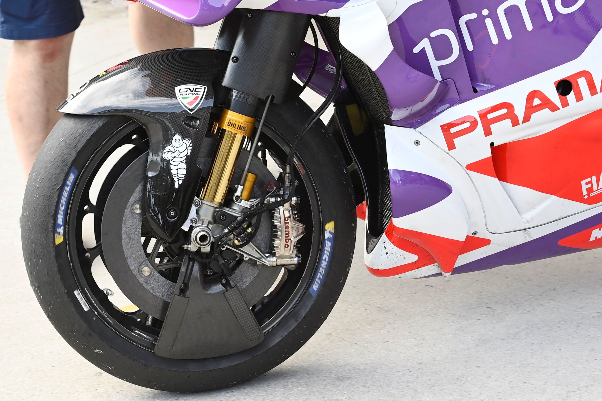 Ducati Desmosedici MotoGP 2023 detalles test Sepang 20