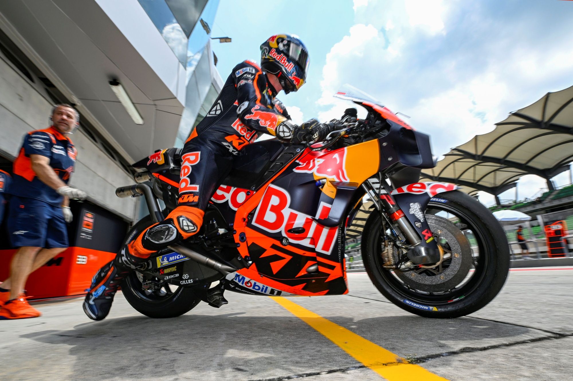 KTM RC16 MotoGP 2023 detalles test Sepang 05