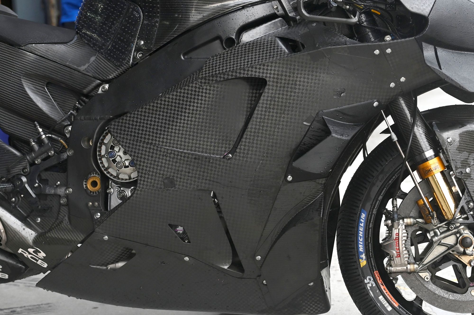 Yamaha YZR M1 MotoGP 2023 detalles test Sepang 08
