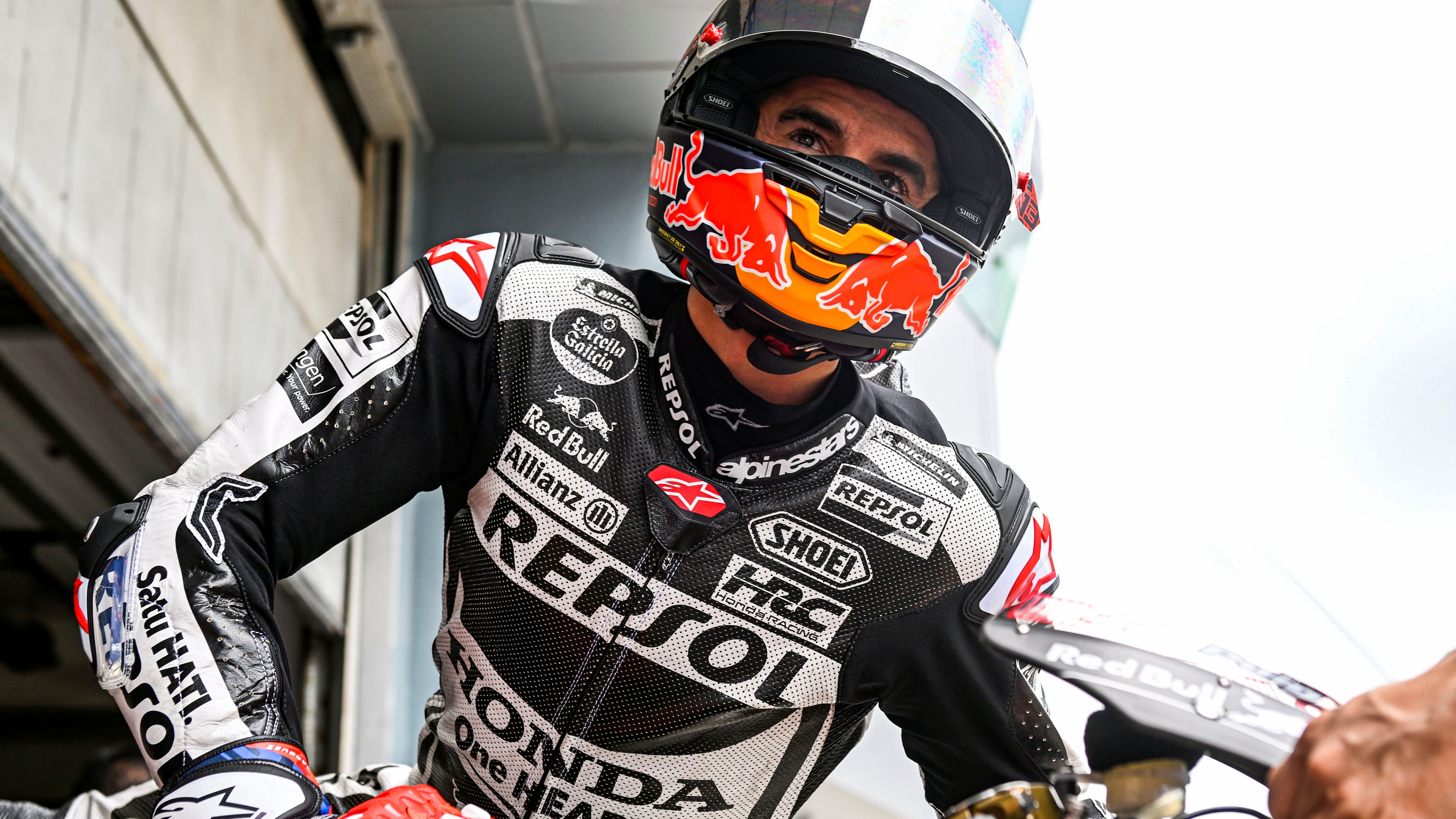 Marc Márquez durante los test de Sepang en la pretemporada de MotoGP 2023