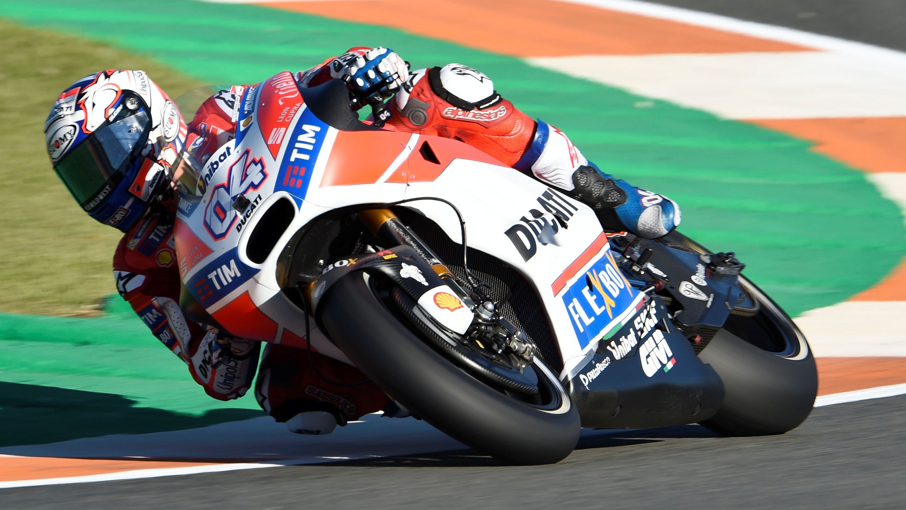 Andrea Dovizioso en Valencia 2017, donde logró su tercer subcampeonato mundial y el primero en MotoGP