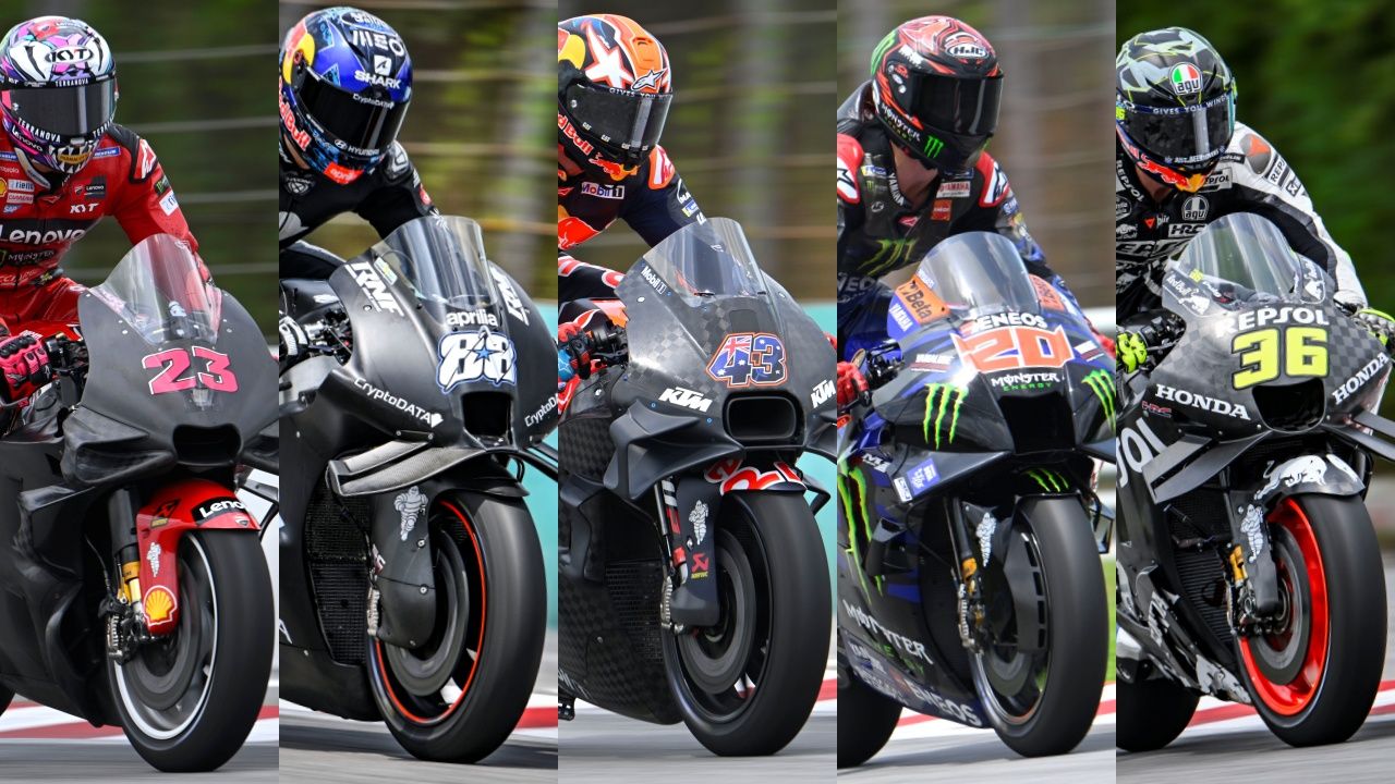 Ducati, Aprilia, KTM, Yamaha y Honda en el test de Sepang de MotoGP 2023