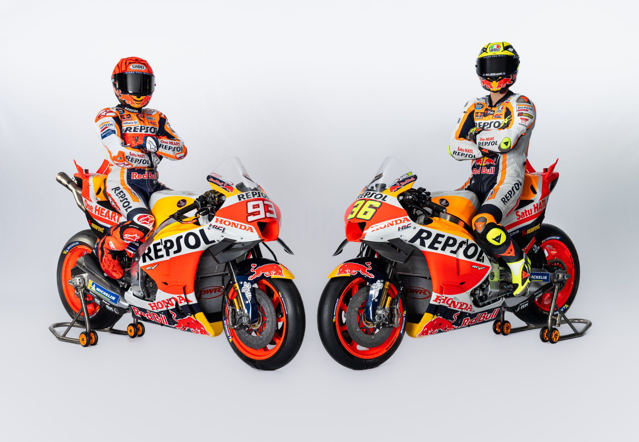 Honda RC213V Repsol MotoGP 2023 Marc Márquez Joan Mir 06