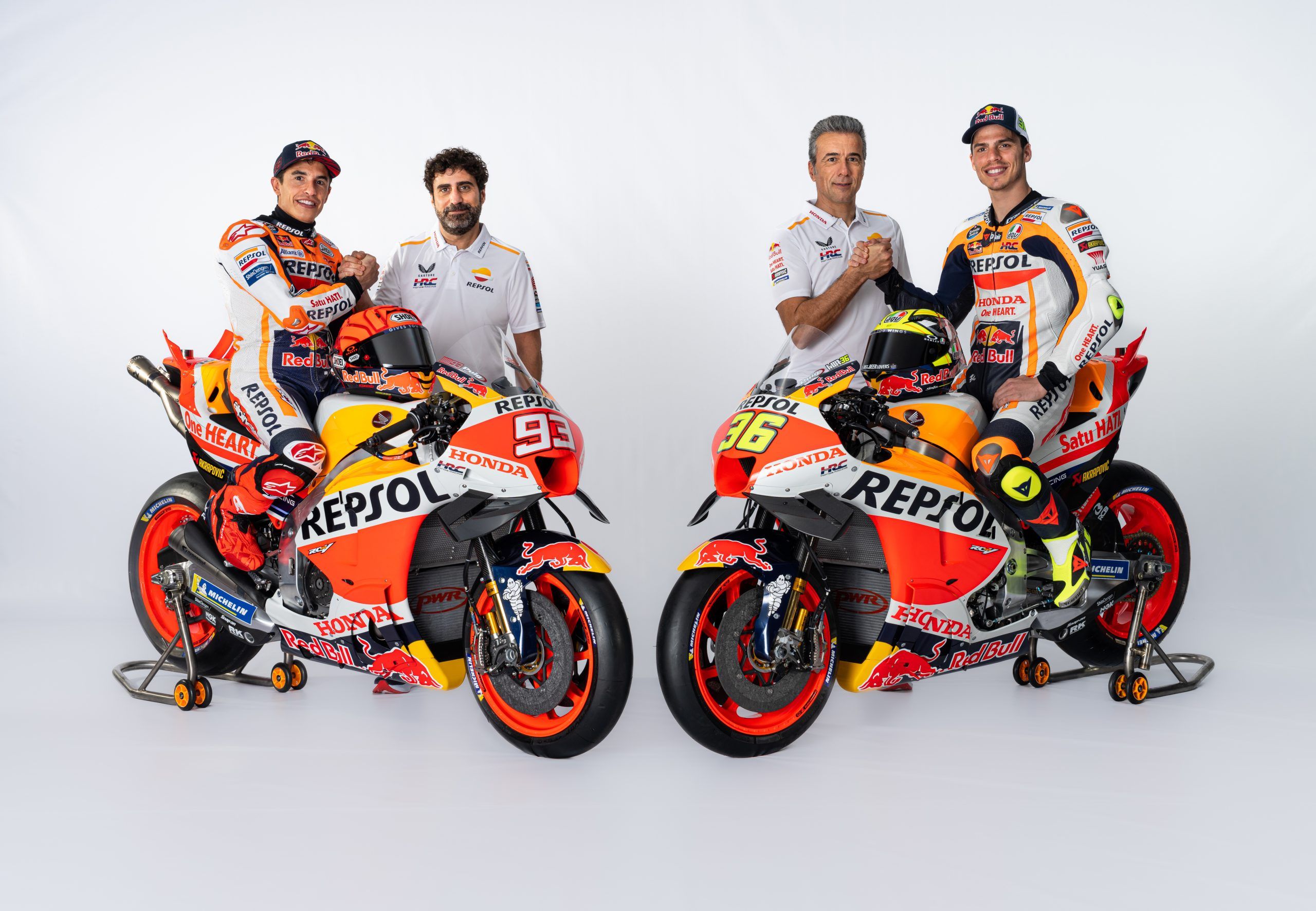 Honda RC213V Repsol MotoGP 2023 Marc Márquez Joan Mir 16