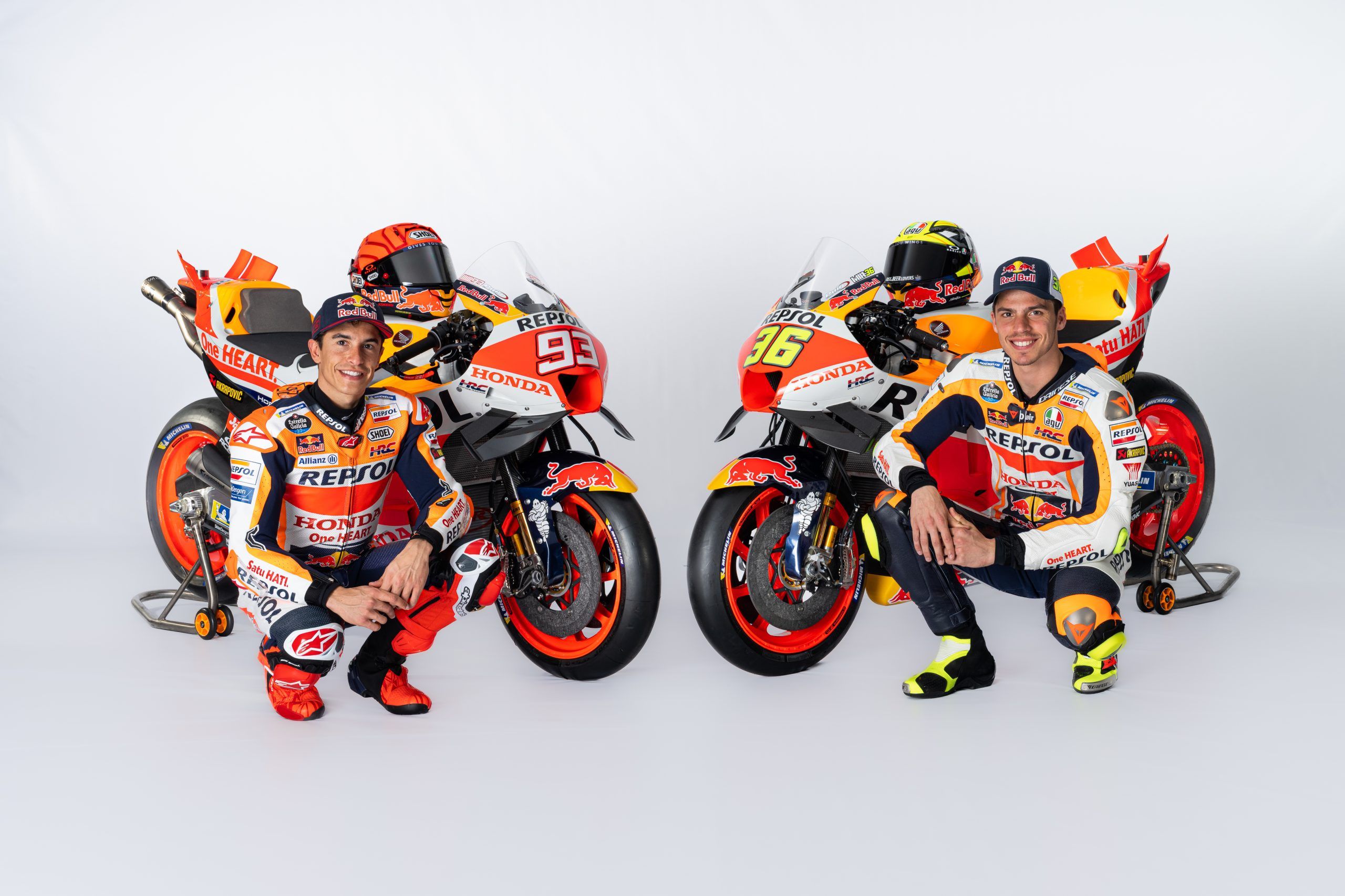 Honda RC213V Repsol MotoGP 2023 Marc Márquez Joan Mir 22