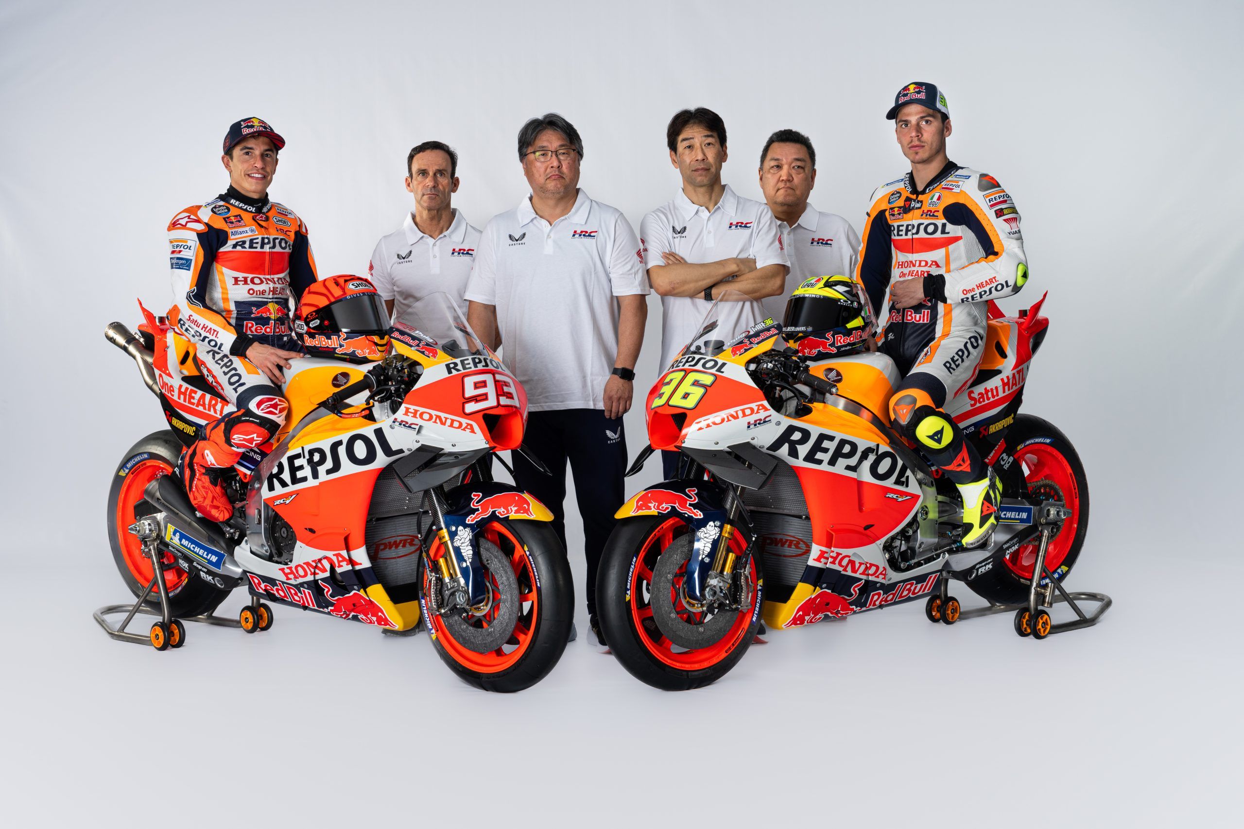 Honda RC213V Repsol MotoGP 2023 Marc Márquez Joan Mir 23