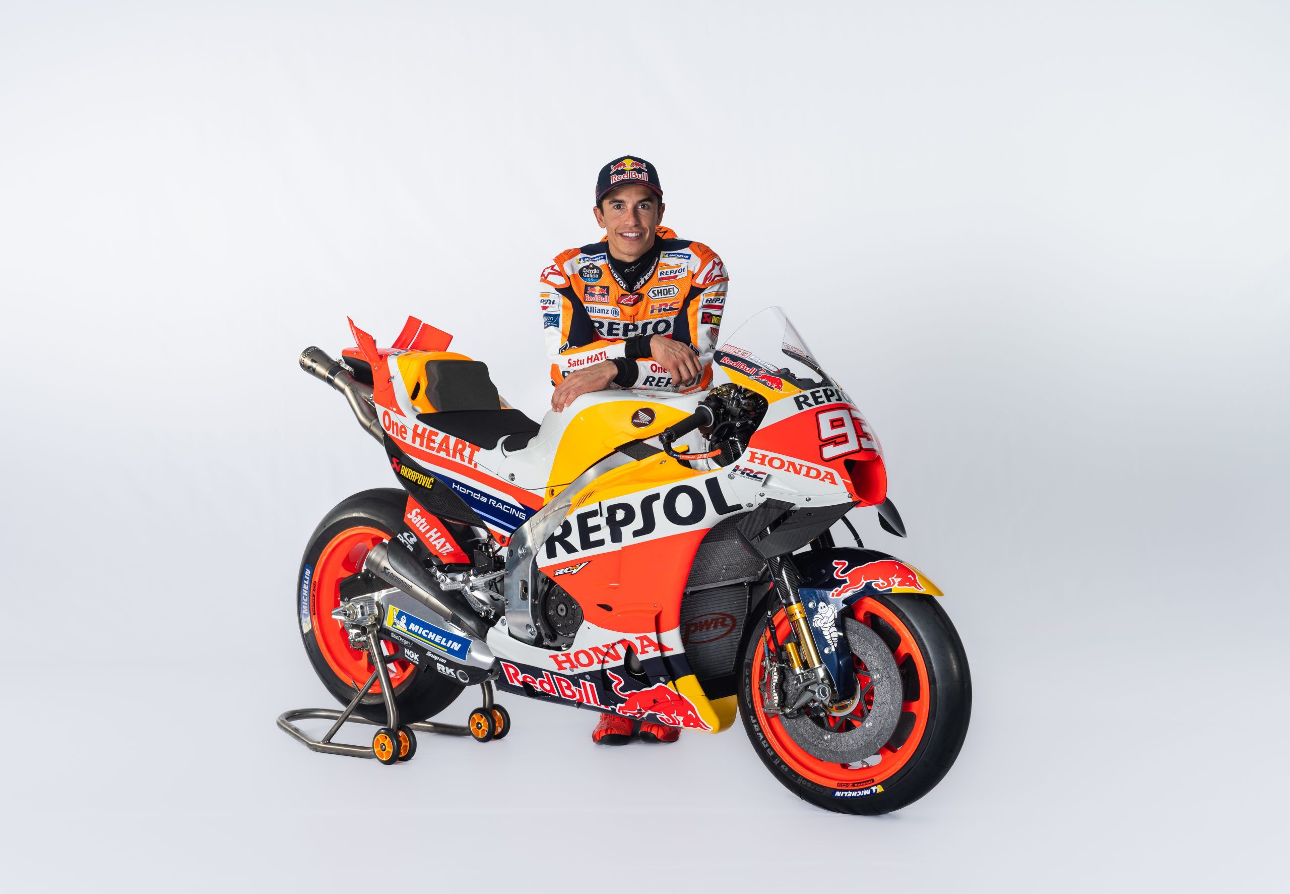 Marc Márquez arrancará su undécima temporada vistiendo los colores del Repsol Honda de MotoGP.