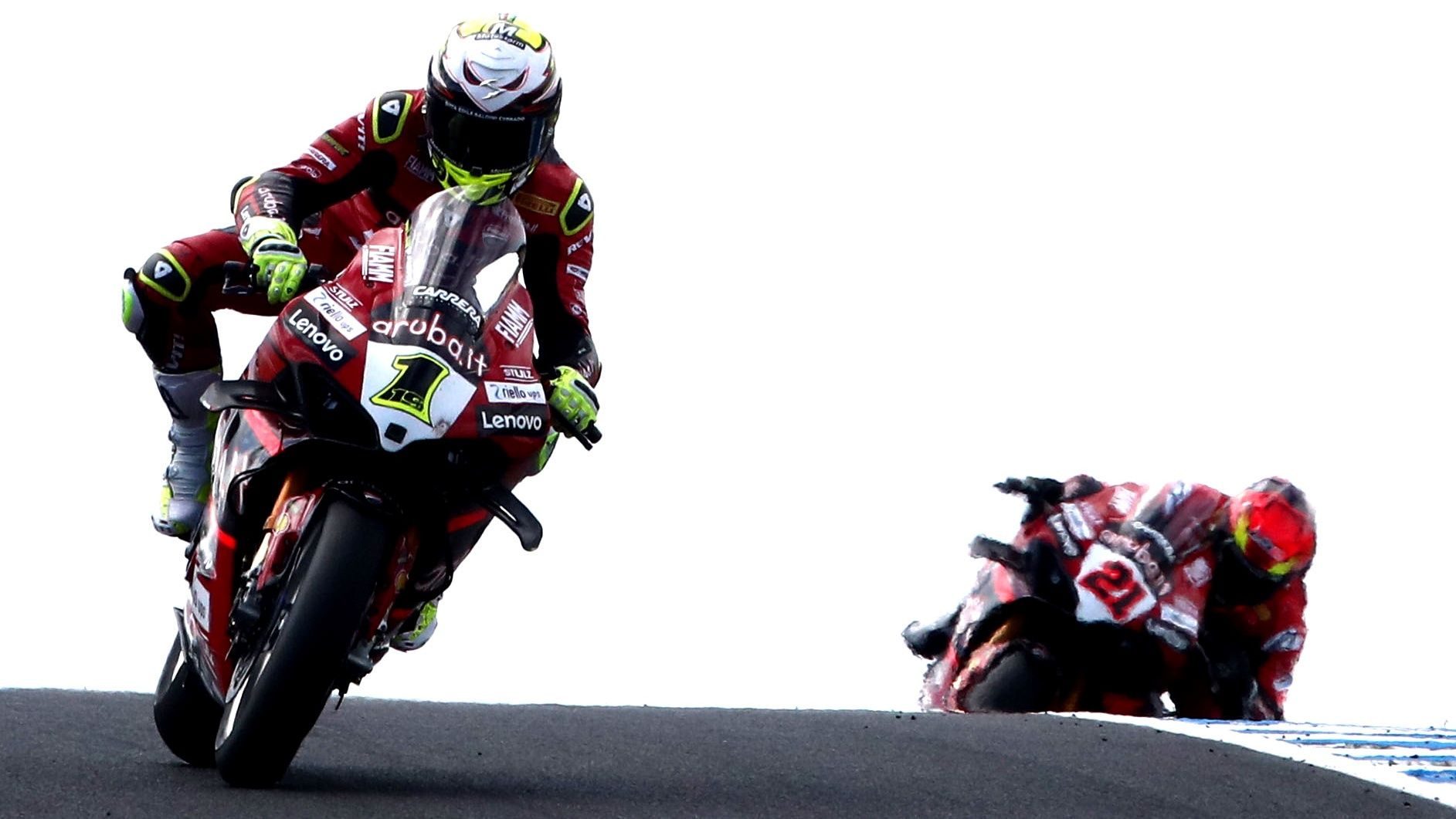 Álvaro Bautista y Michael Rinaldi han logrado otro doblete para Ducati en Phillip Island