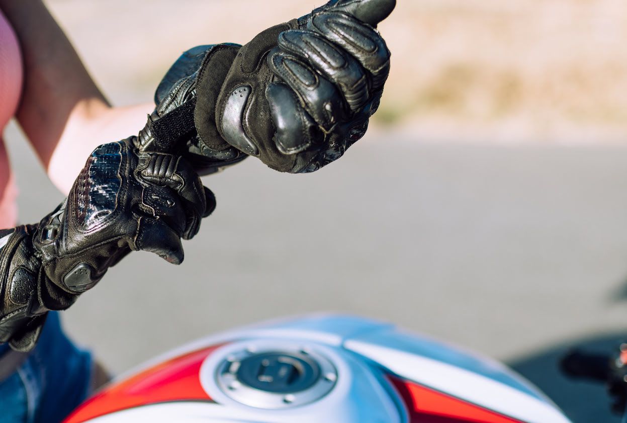 Guantes de moto para mujer