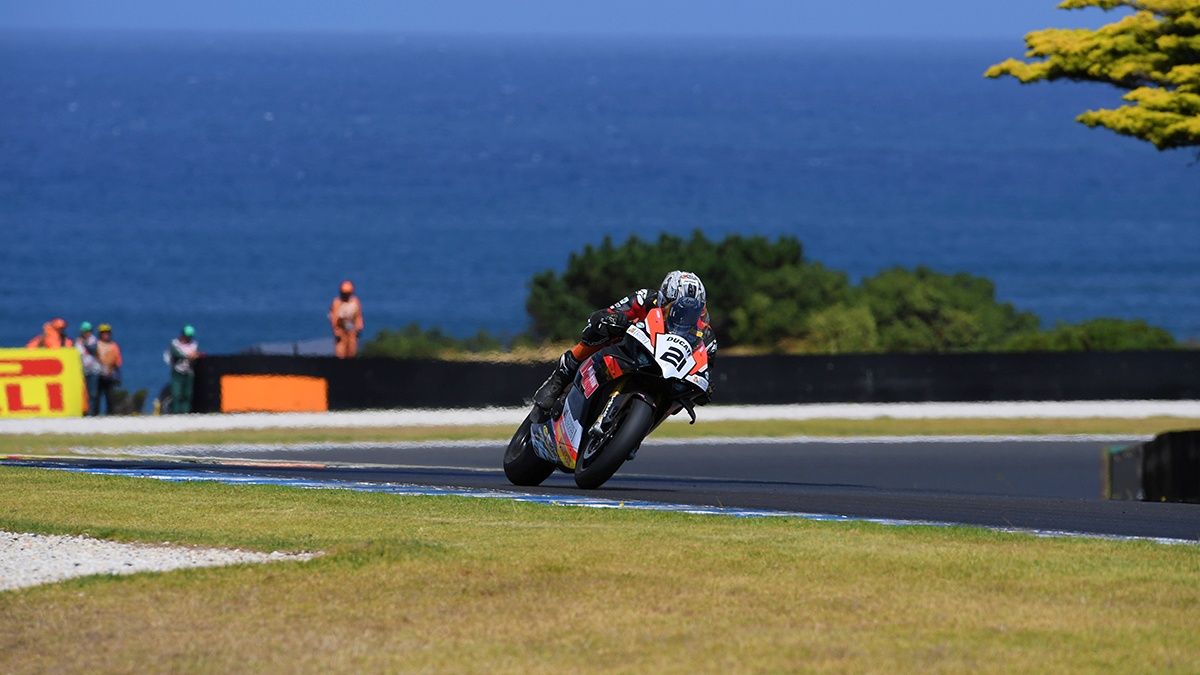 Josh Waters y su Ducati Panigale V4R no han tenido rival en la cita del ASBK 2023 en Phillip Island