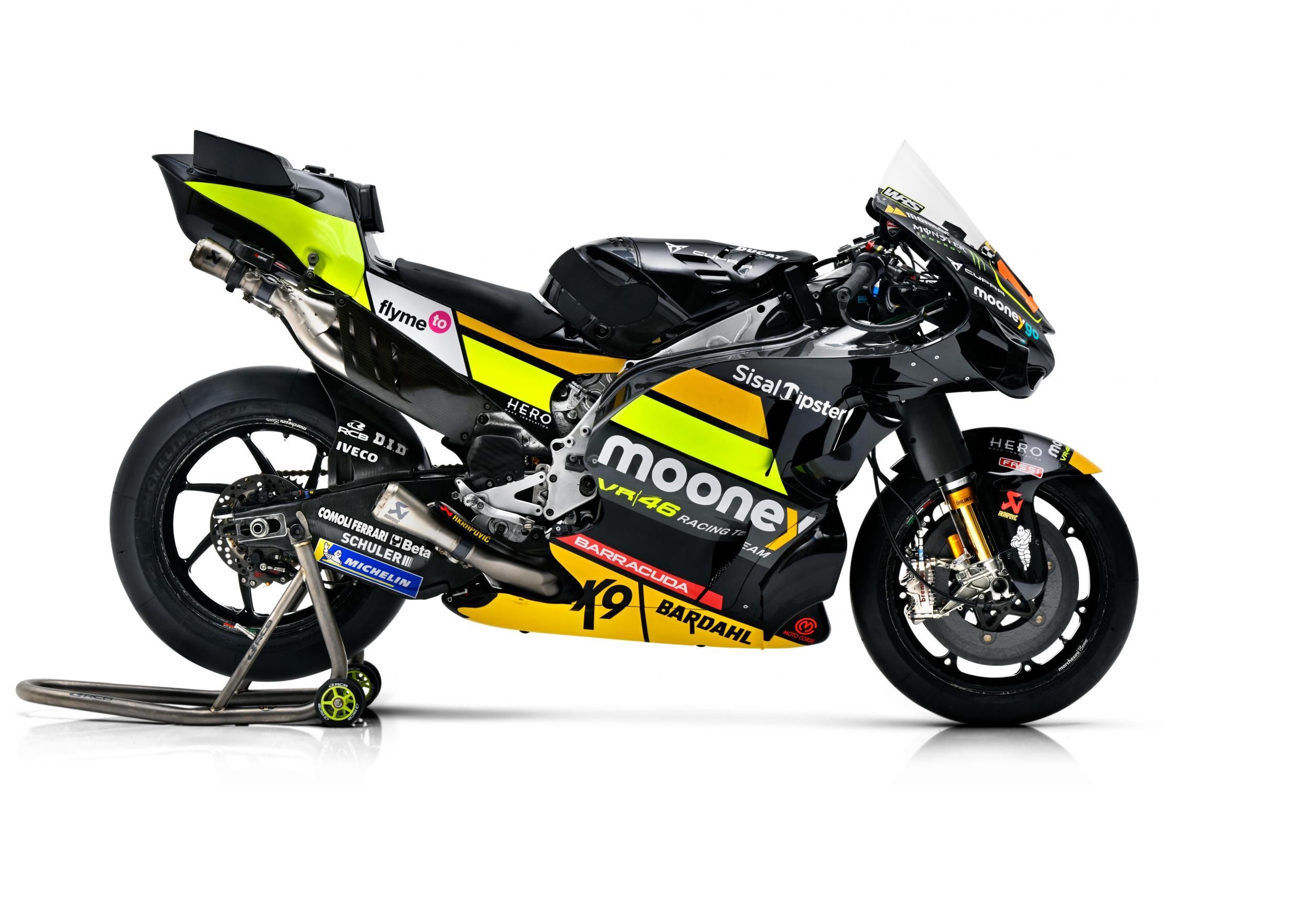 Ducati Desmosedici GP22 Mooney VR46 MotoGP 2023 Luca Marini Marco Bezzecchi 01