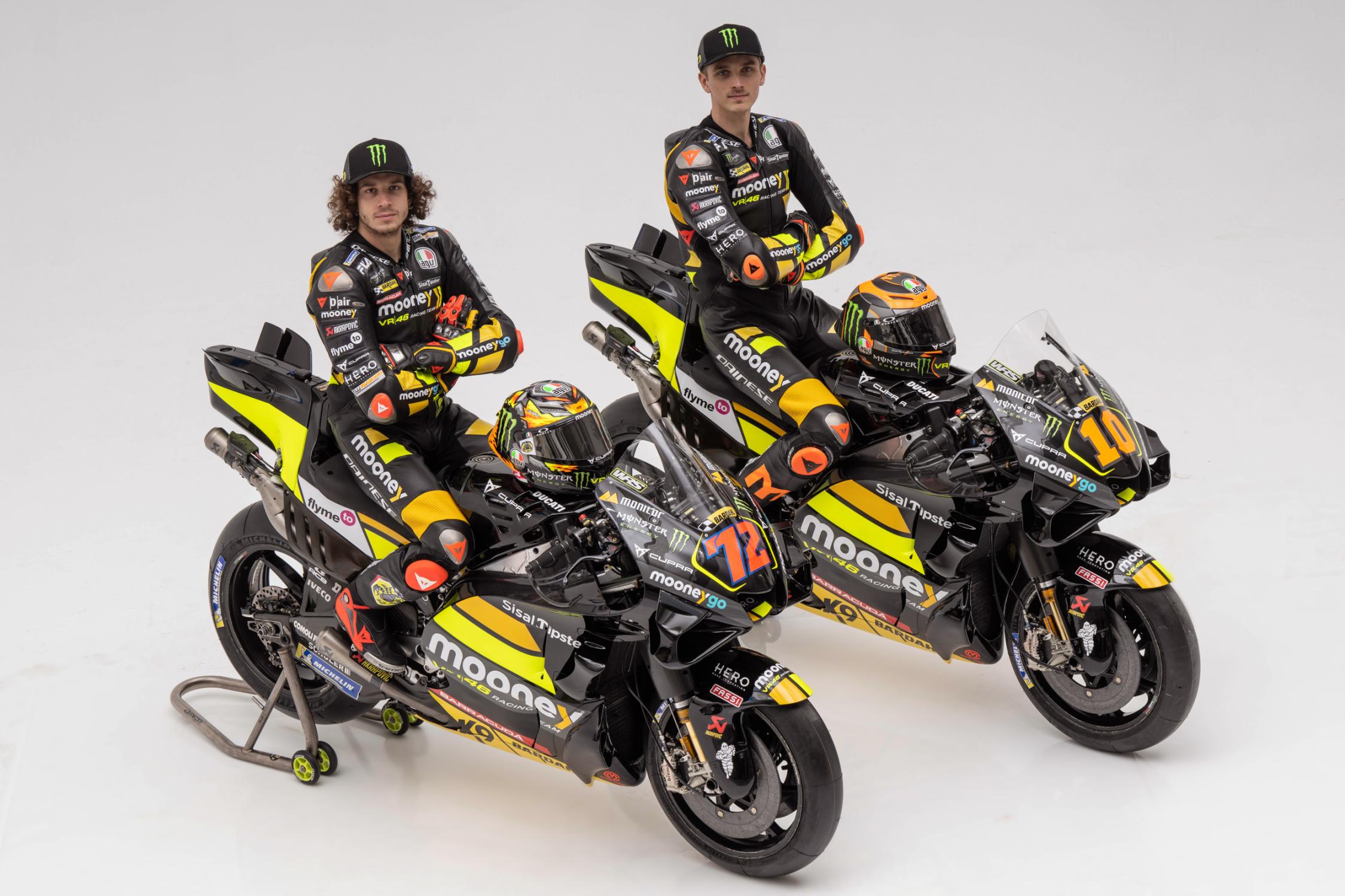 Ducati Desmosedici GP22 Mooney VR46 MotoGP 2023 Luca Marini Marco Bezzecchi 21