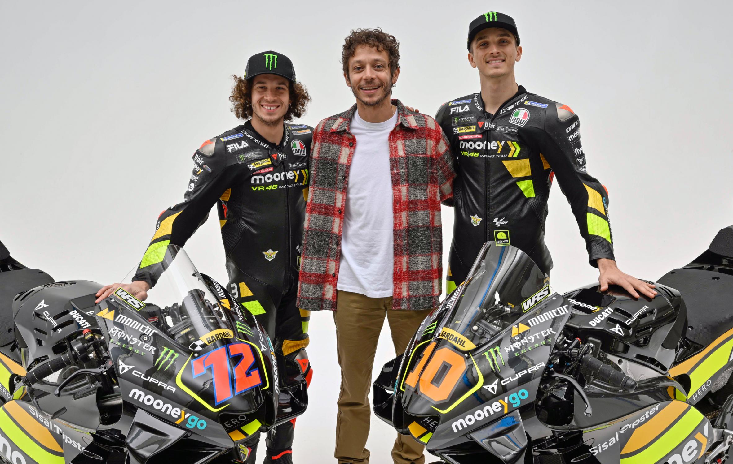 Ducati Desmosedici GP22 Mooney VR46 MotoGP 2023 Luca Marini Marco Bezzecchi 22