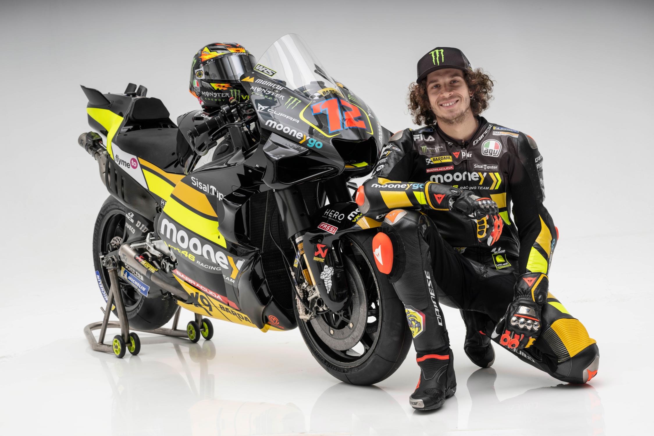 Ducati Desmosedici GP22 Mooney VR46 MotoGP 2023 Luca Marini Marco Bezzecchi 24