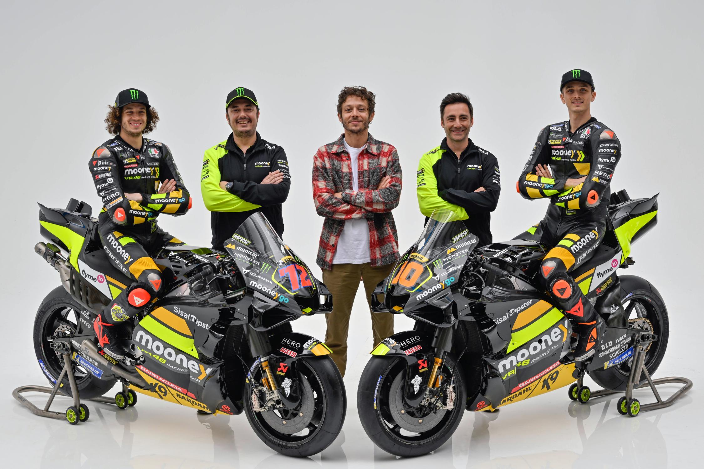 Ducati Desmosedici GP22 Mooney VR46 MotoGP 2023 Luca Marini Marco Bezzecchi 32