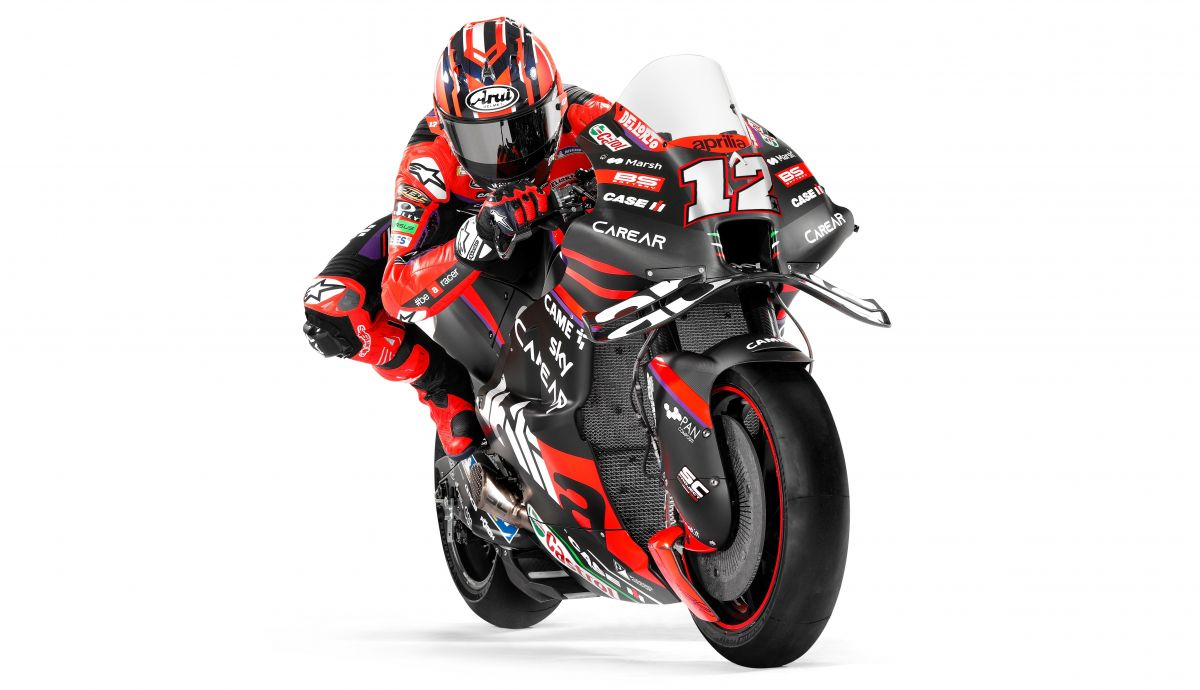 Maverick Viñales sobre la Aprilia RS GP que llevará en MotoGP 2023 Maverick Viñales sobre la Aprilia RS GP que llevará en MotoGP 2023