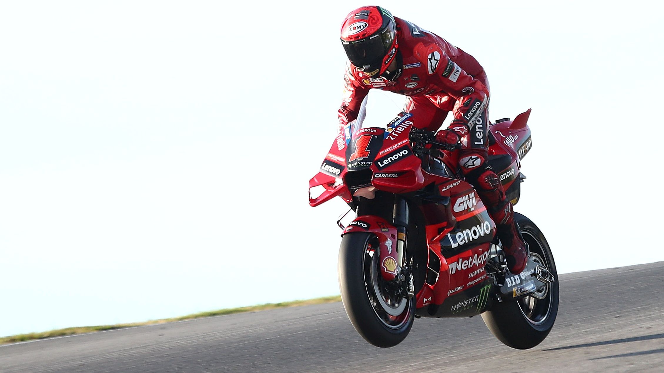 Pecco Bagnaia ha acabado el test Portimao MotoGP 2023 como el más rápido