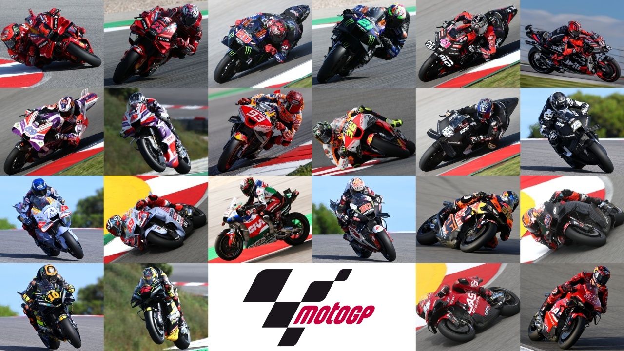 Los pilotos de MotoGP 2023
