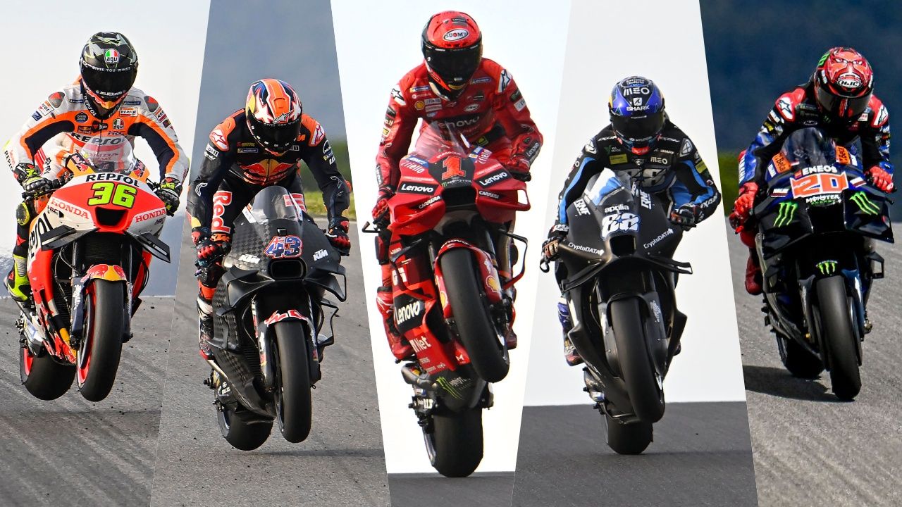 Honda, KTM, Ducati, Aprilia y Yamaha en el test de Portimao que ha cerrado la pretemporada 2023 de MotoGP