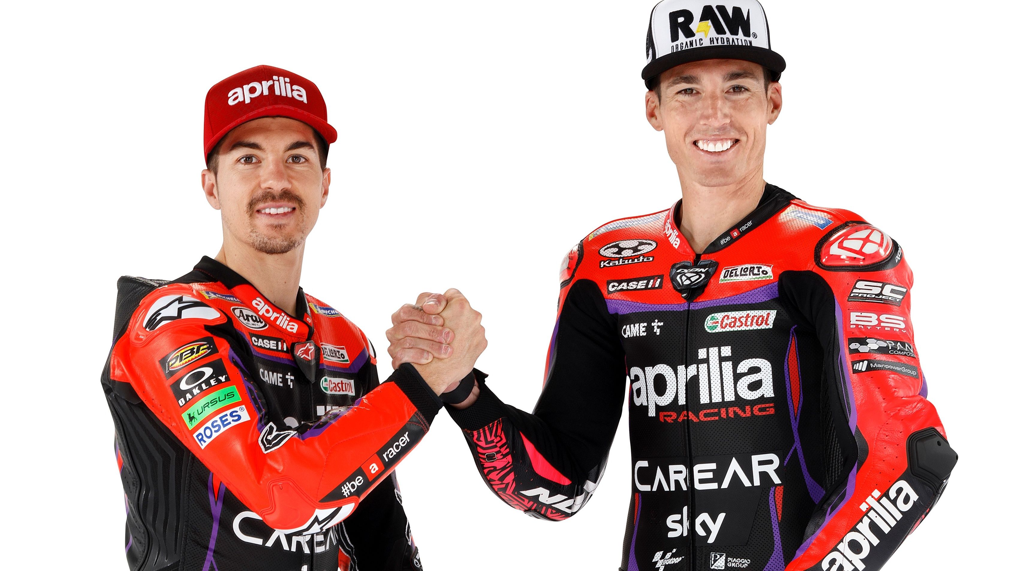 Aleix Espargaró y Maverick Viñales forman una dupla de ensueño en Aprilia