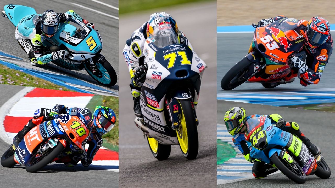 Ayumu Sasaki, Jaume Masià, Deniz Oncu, Diogo Moreira y David Muñoz son algunos de los favoritos en Moto3 2023