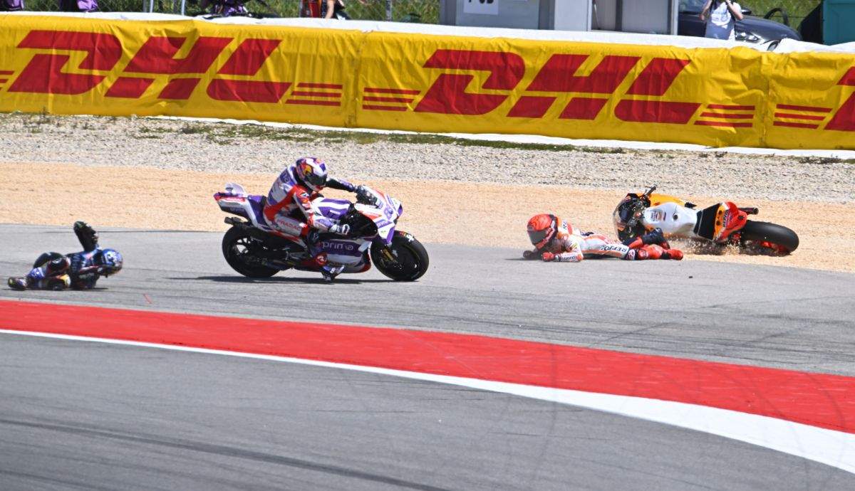 Marc M&aacute;rquez: &ldquo;Hoy otro piloto se ha ca&iacute;do por mi culpa,...