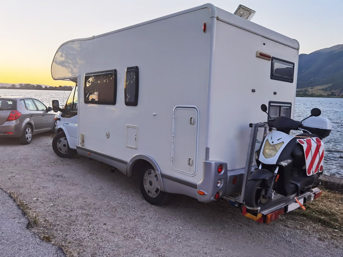Portamotos de autocaravana