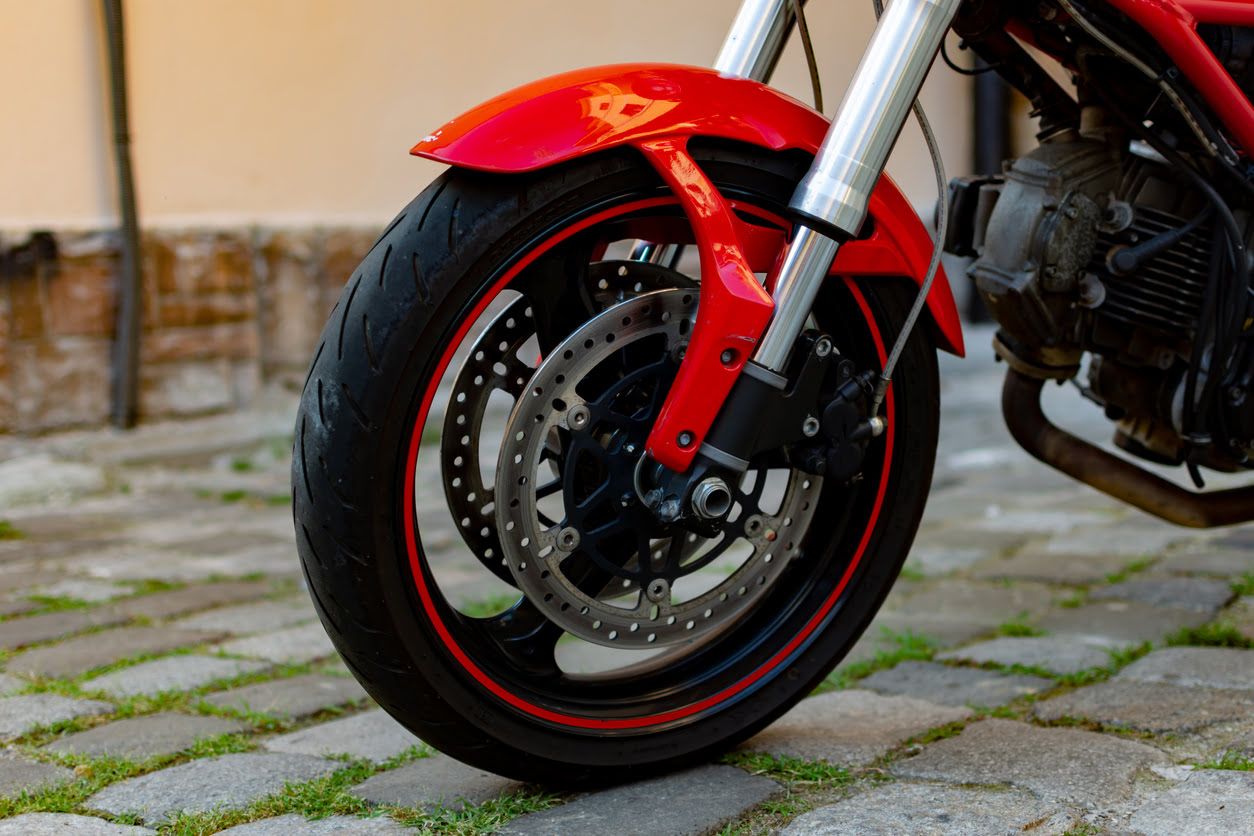 Guardabarros de moto delanteros