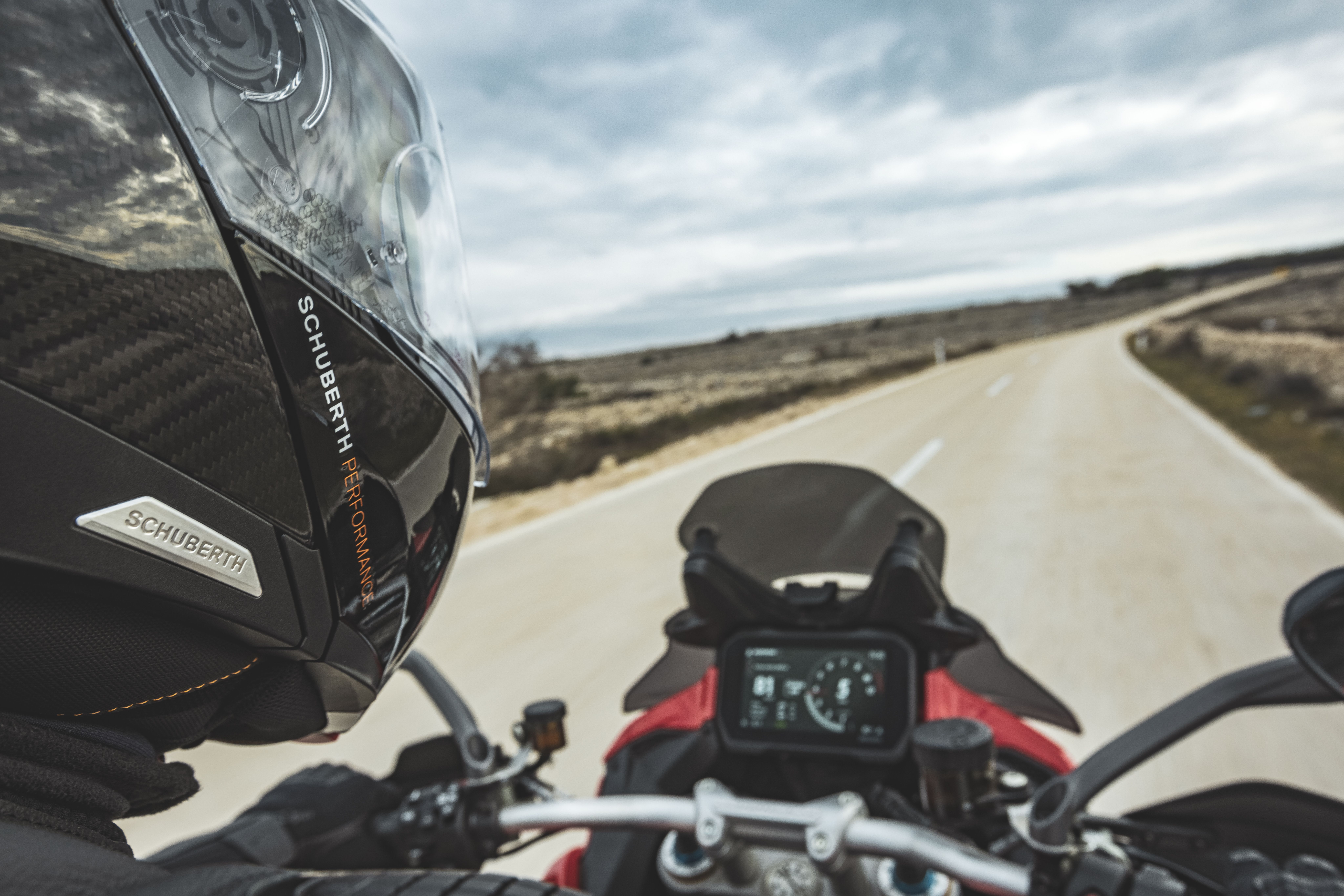 Fotos casco Schuberth C5 Carbon. 