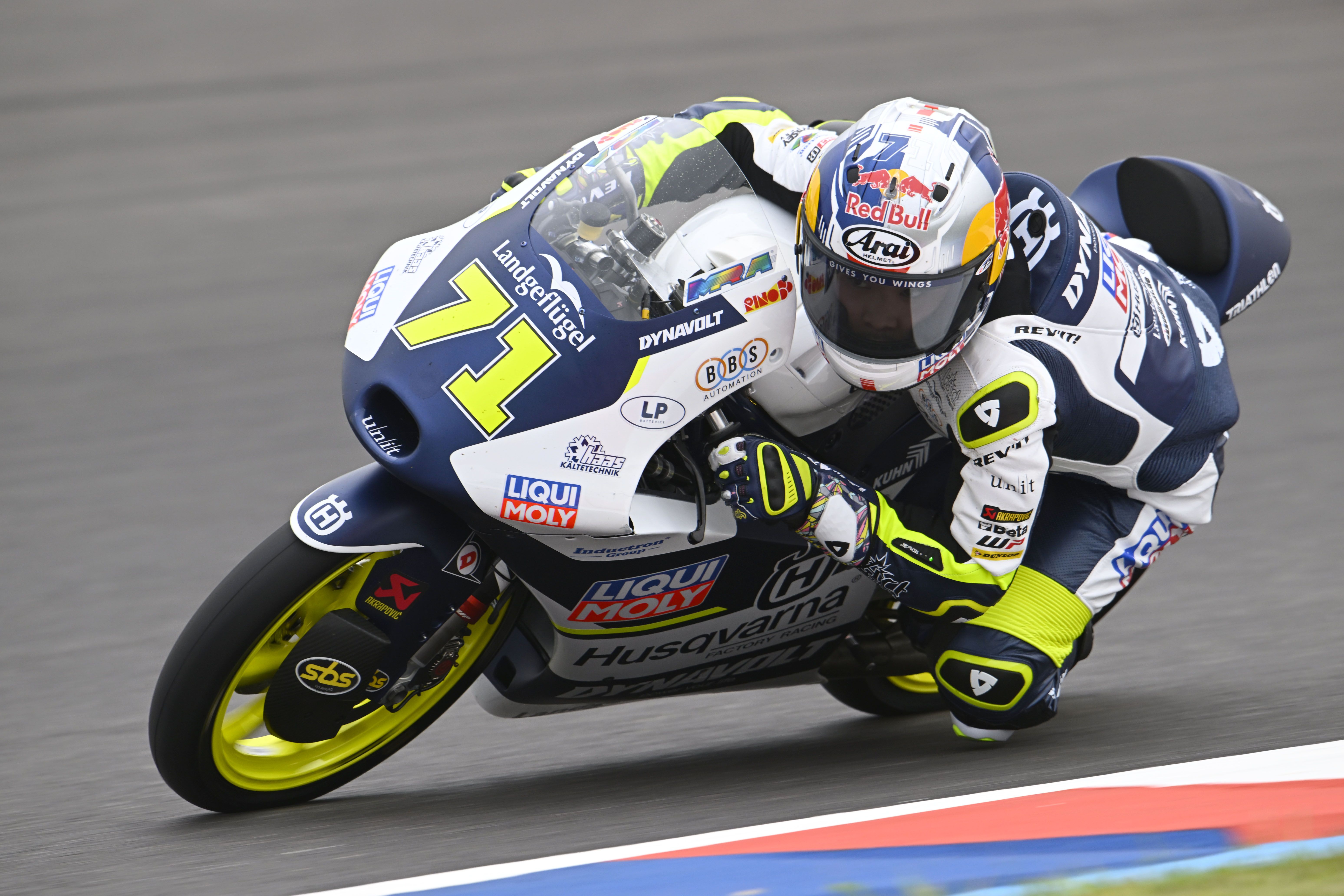 Ayumu Sasaki ha sido el piloto más rápido de Moto3 en el P1 y el P2 de Argentina.
