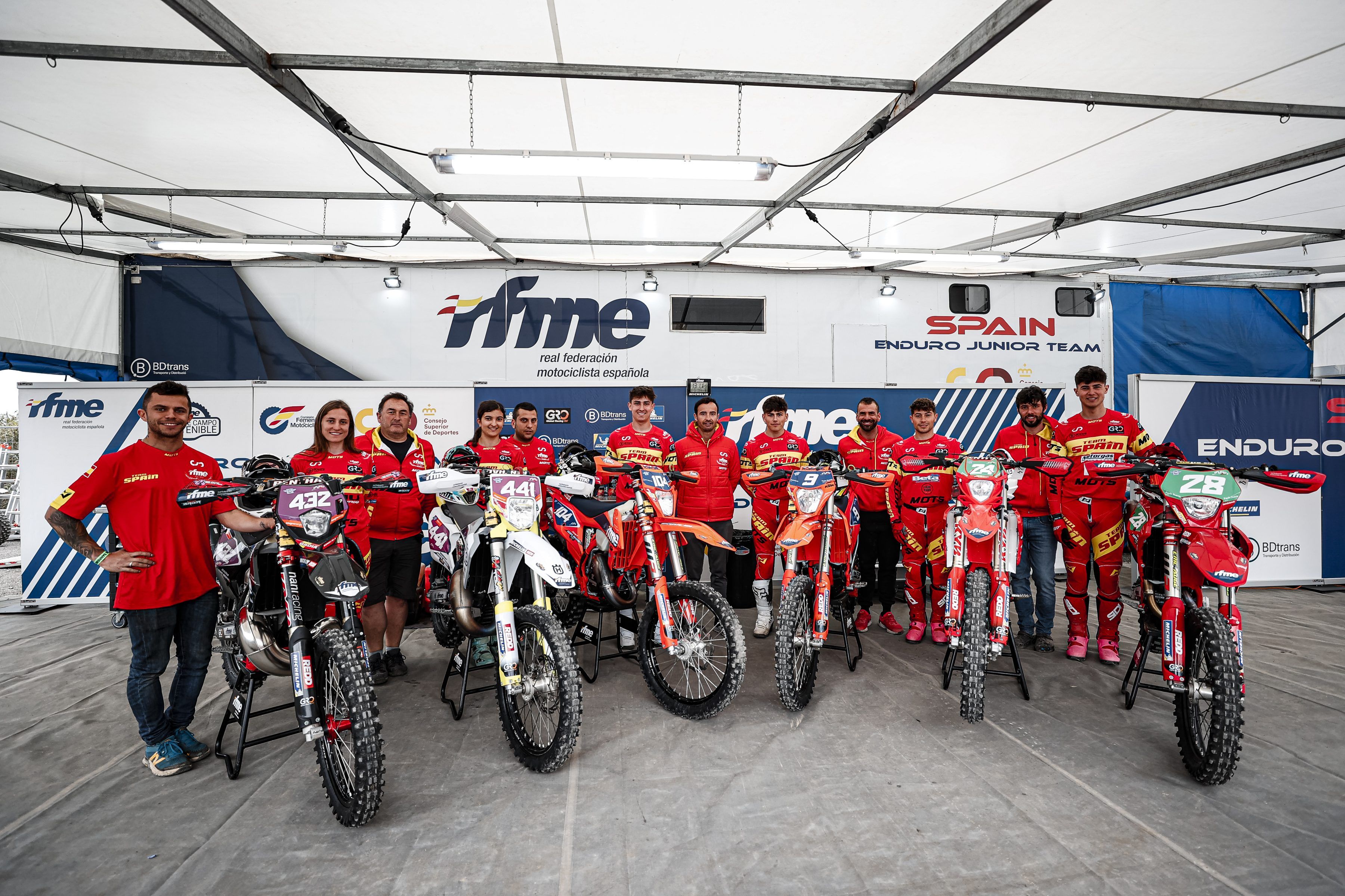 Equipo nacional enduro 2023
