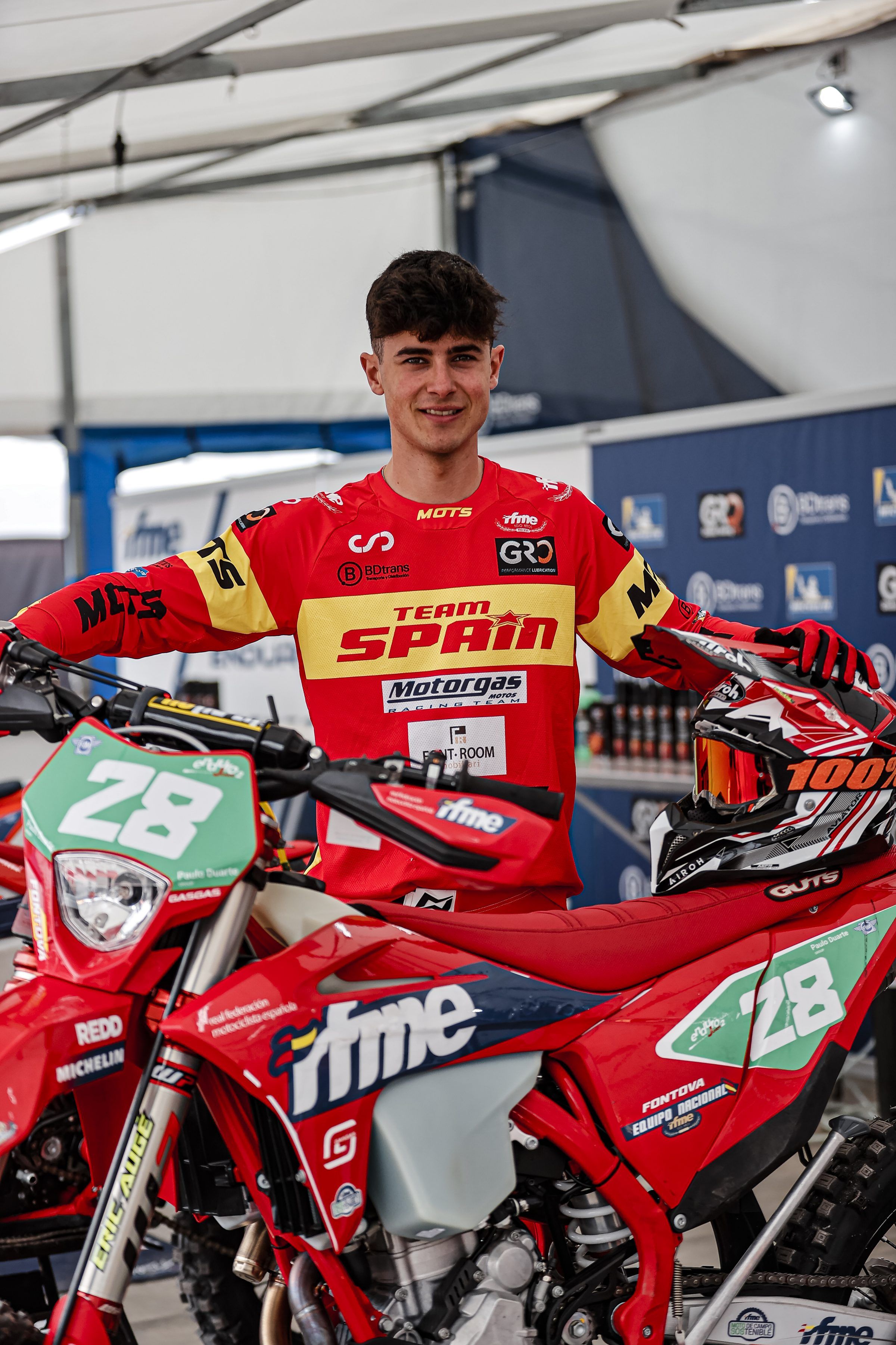 Equipo Nacional de Enduro RFME 2023. En el Mundial Junior 2 , Youth y Woman