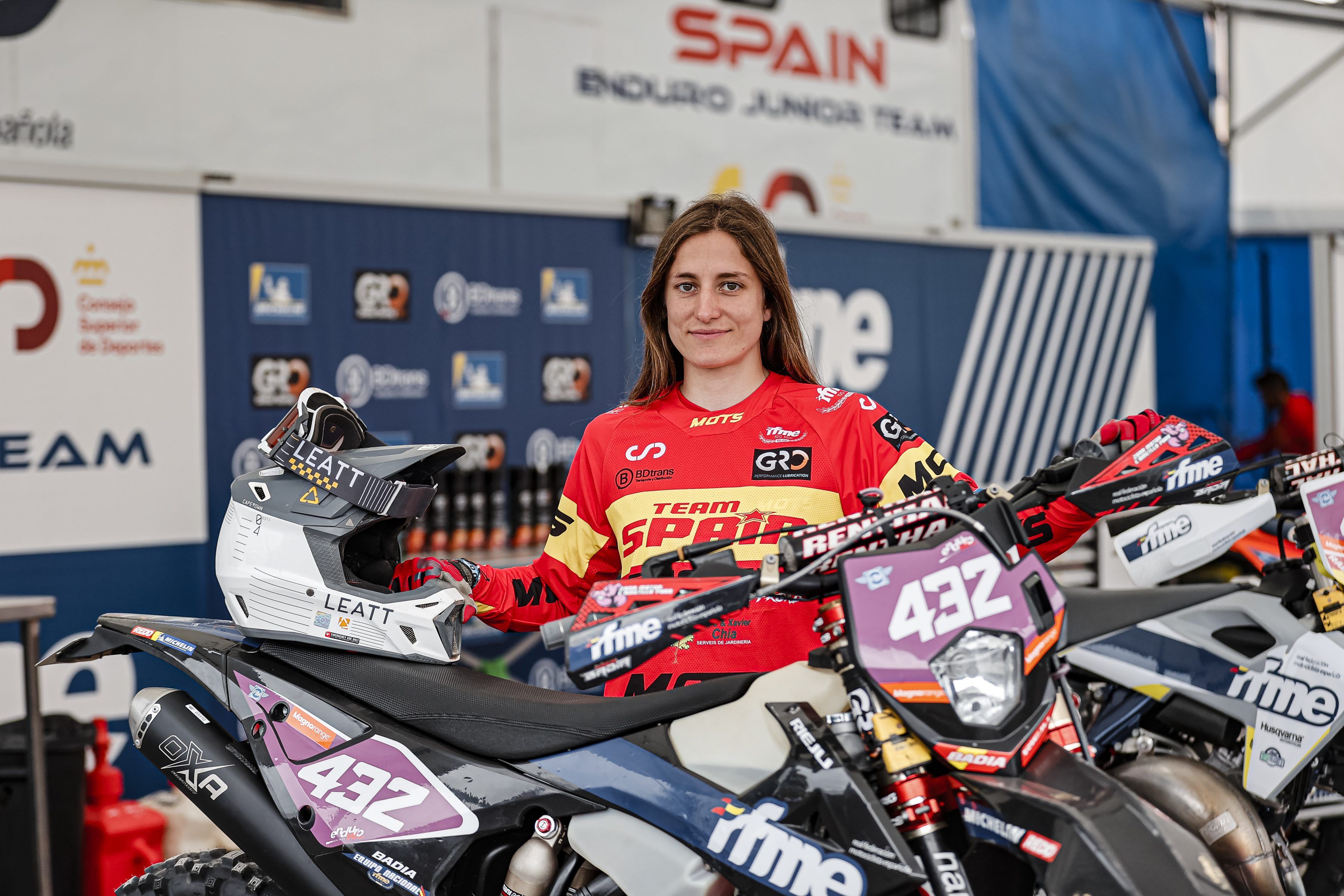Equipo Nacional de Enduro RFME 2023. En el Mundial Junior 2 , Youth y Woman
