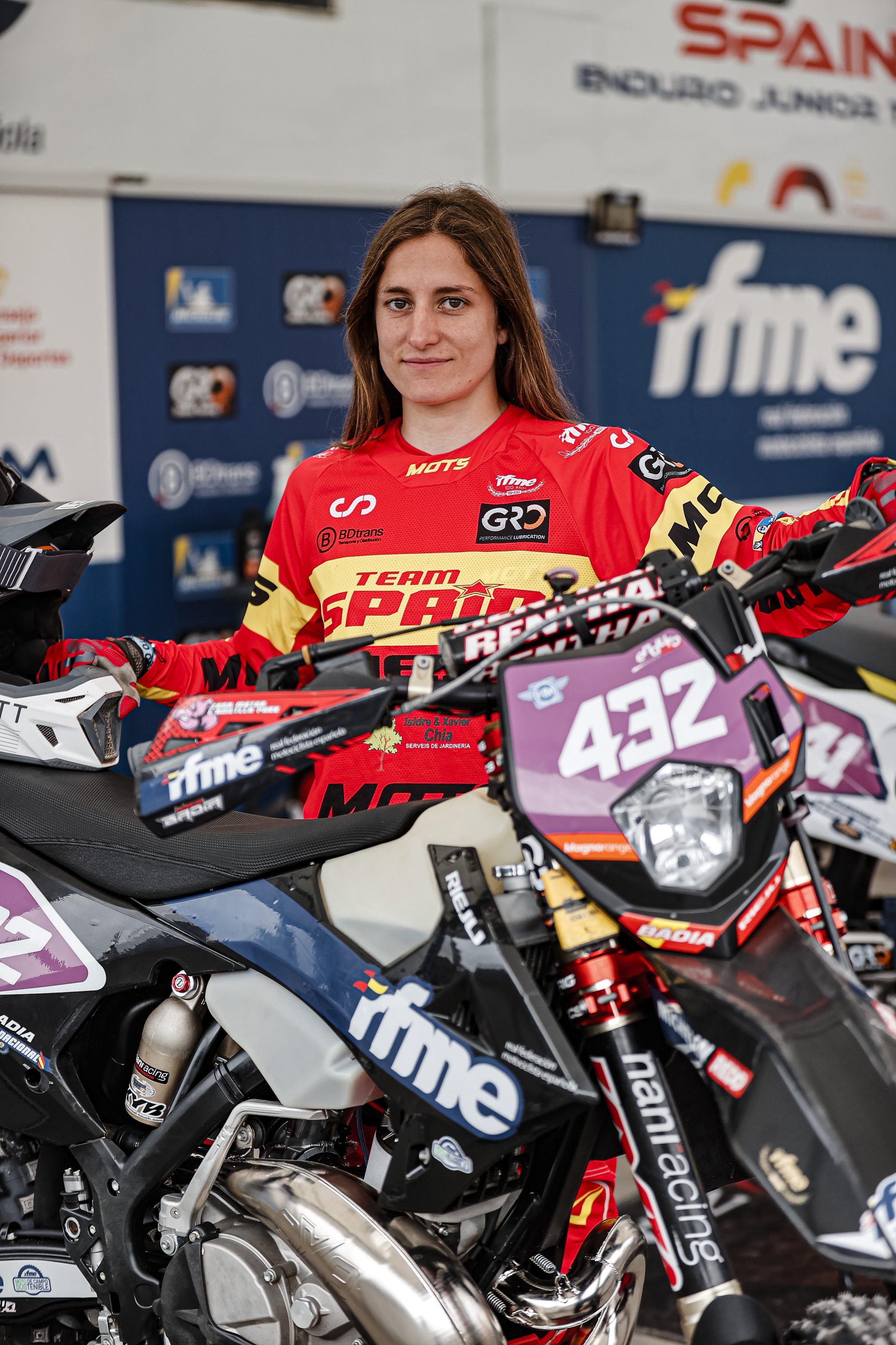 Equipo Nacional de Enduro RFME 2023. En el Mundial Junior 2 , Youth y Woman