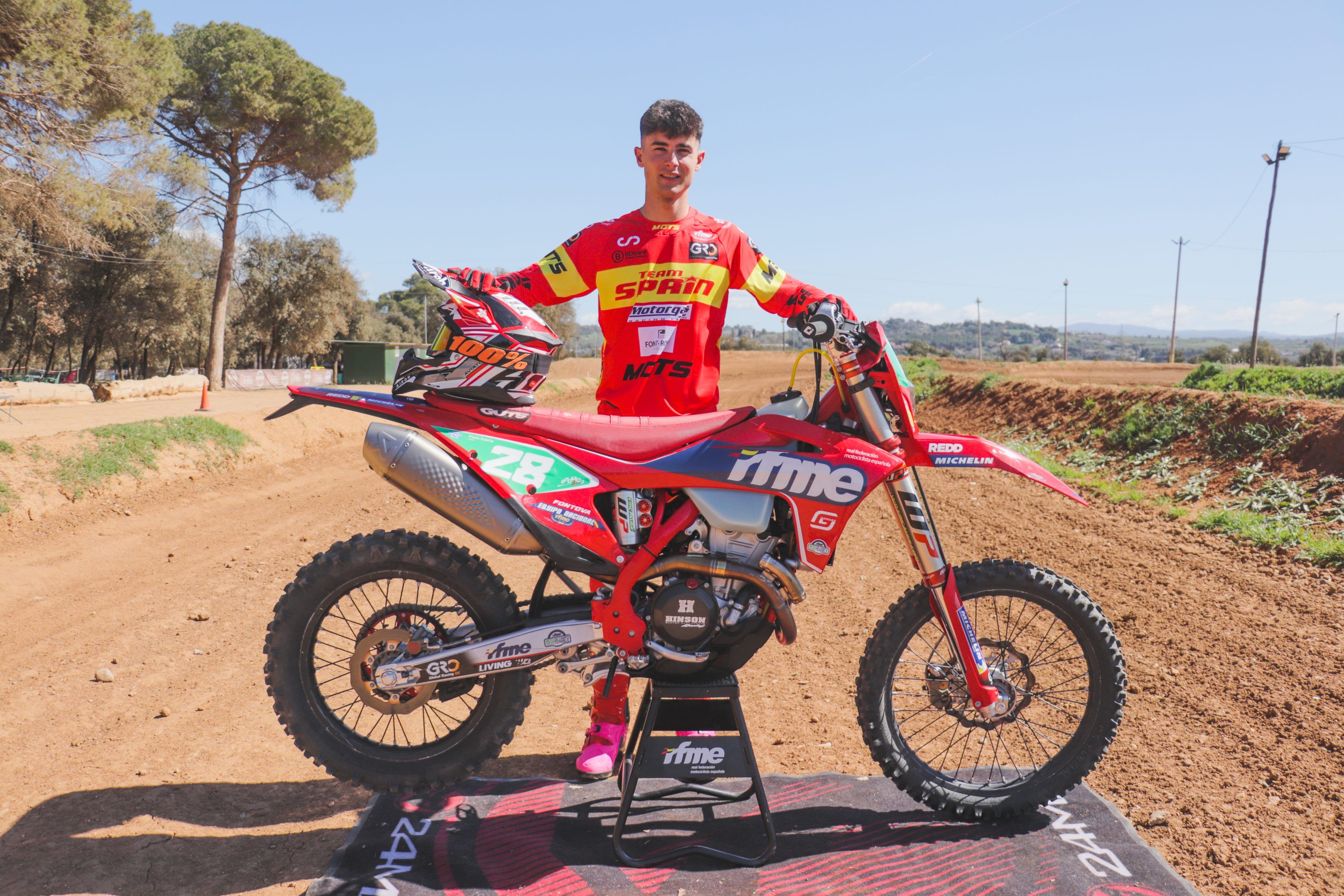 Equipo Nacional de Enduro RFME 2023. En el Mundial Junior 2 , Youth y Woman