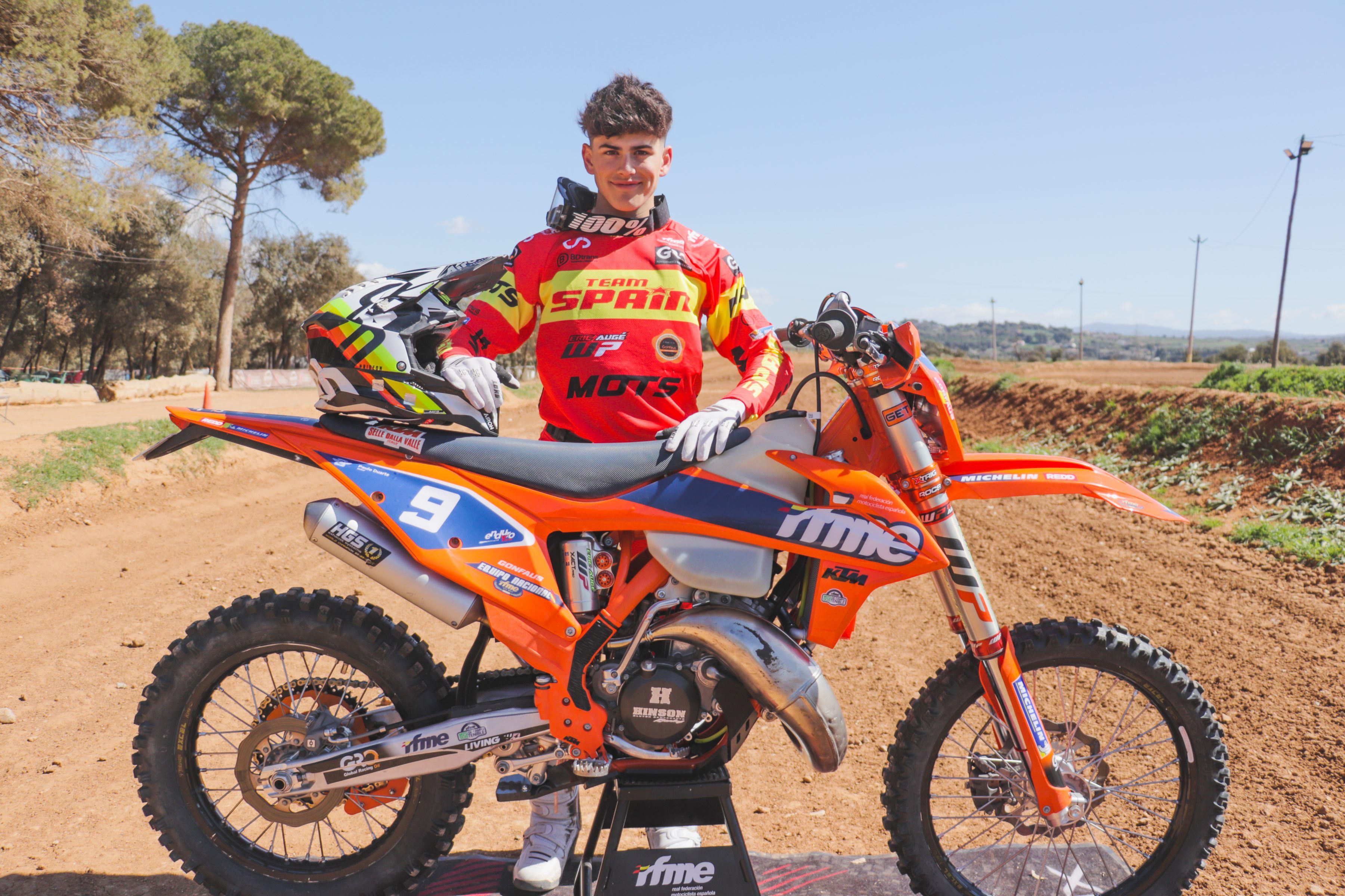 Equipo Nacional de Enduro RFME 2023. En el Mundial Junior 2 , Youth y Woman